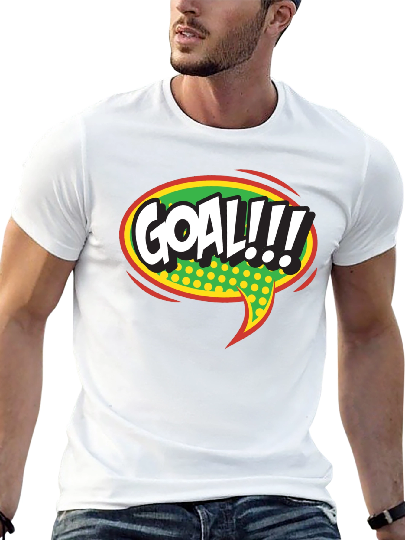 Goal!!! T-Shirt - Comic Book Style Graphic Tee