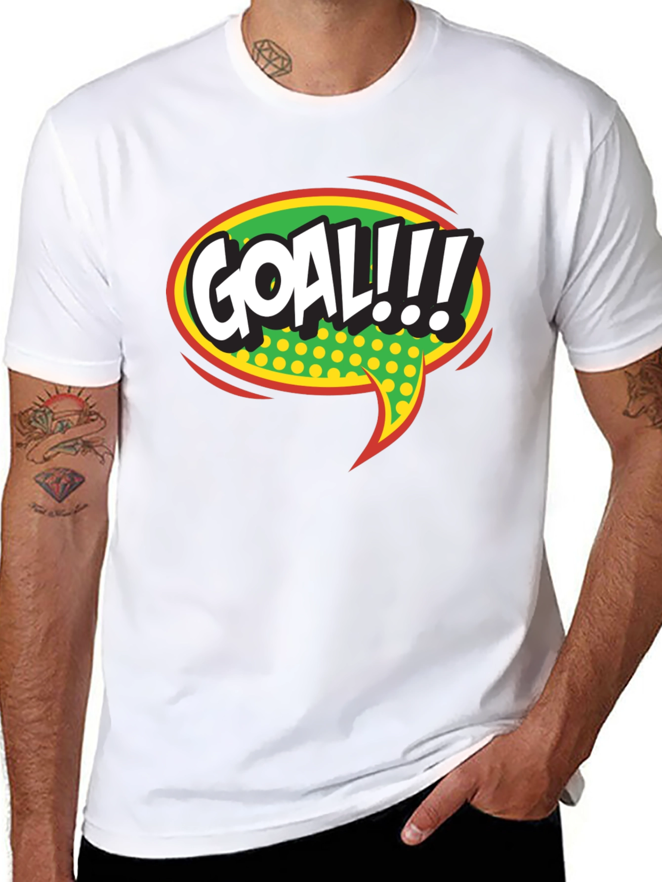 Goal!!! T-Shirt - Comic Book Style Graphic Tee