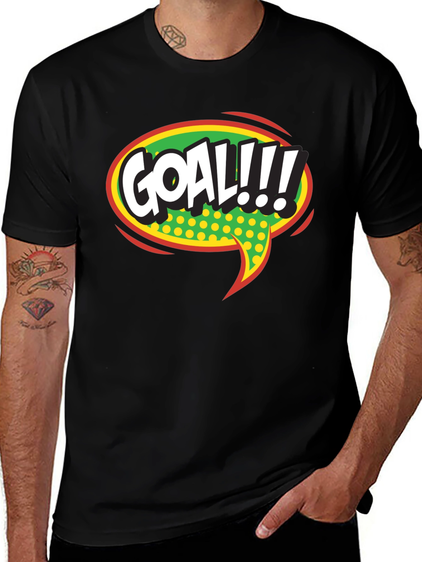Goal!!! T-Shirt - Comic Book Style Graphic Tee