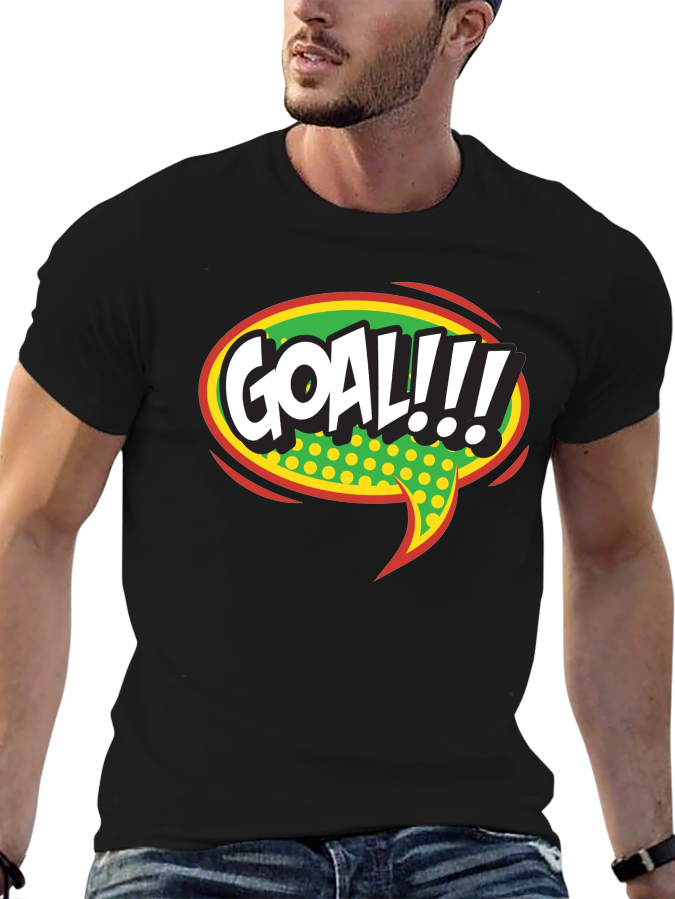 Goal!!! T-Shirt - Comic Book Style Graphic Tee