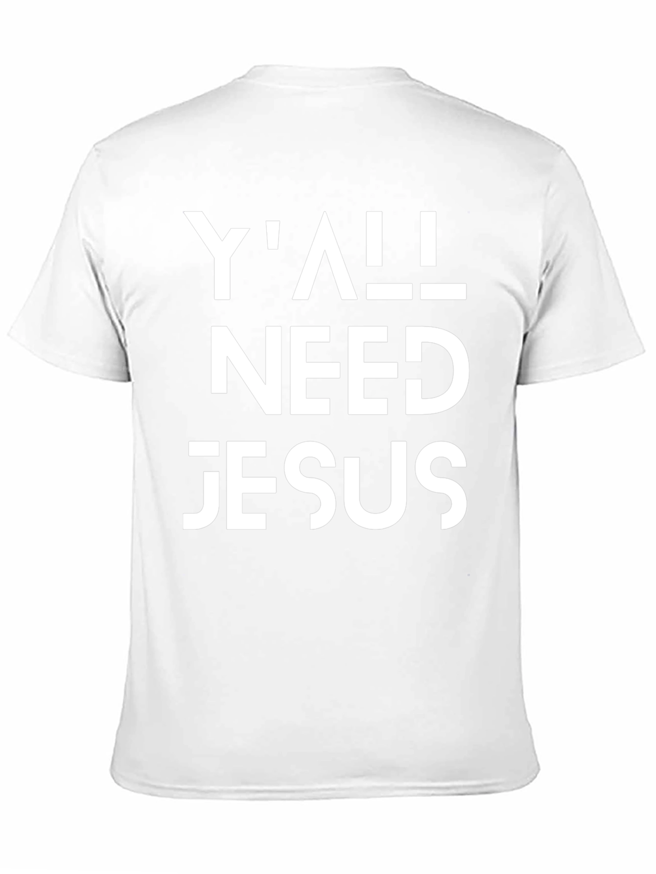 Yall Need Jesus Graphic Tee - Black