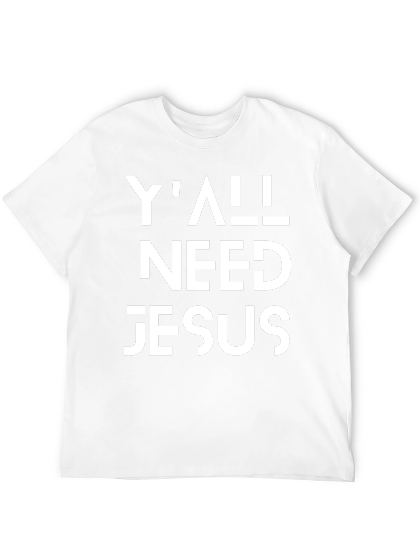 Yall Need Jesus Graphic Tee - Black