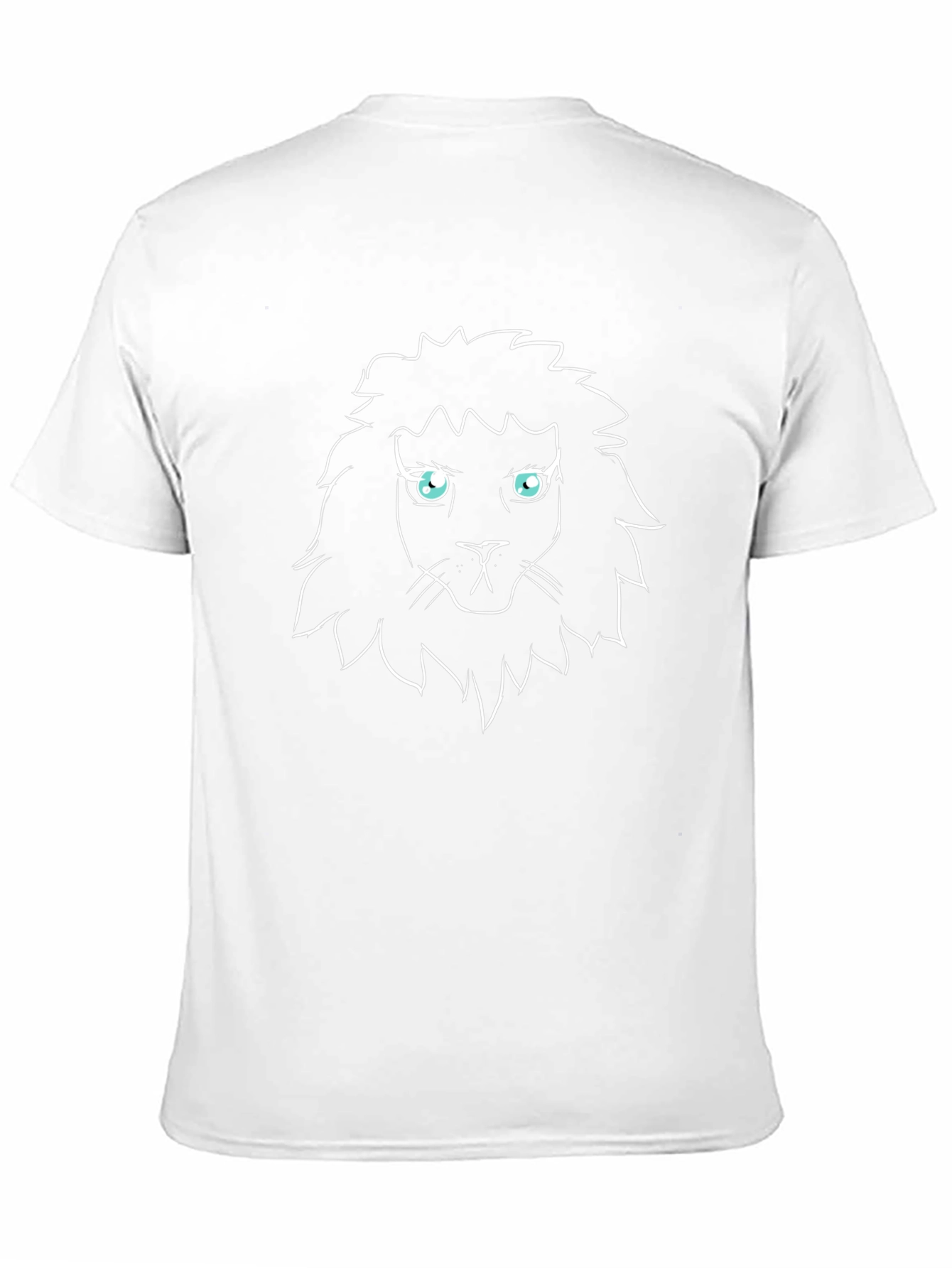 Lion Graphic Black Tee - Mens