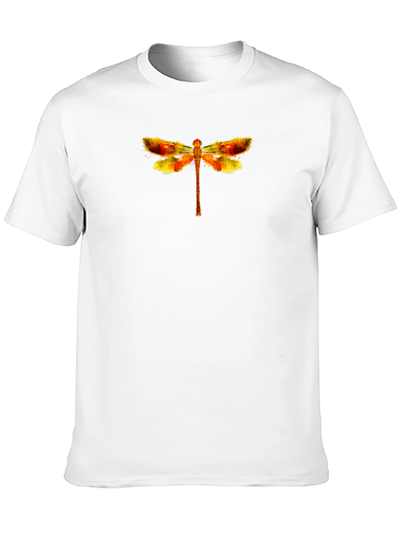 Dragonfly Graphic Tee - Stylish Black T-Shirt