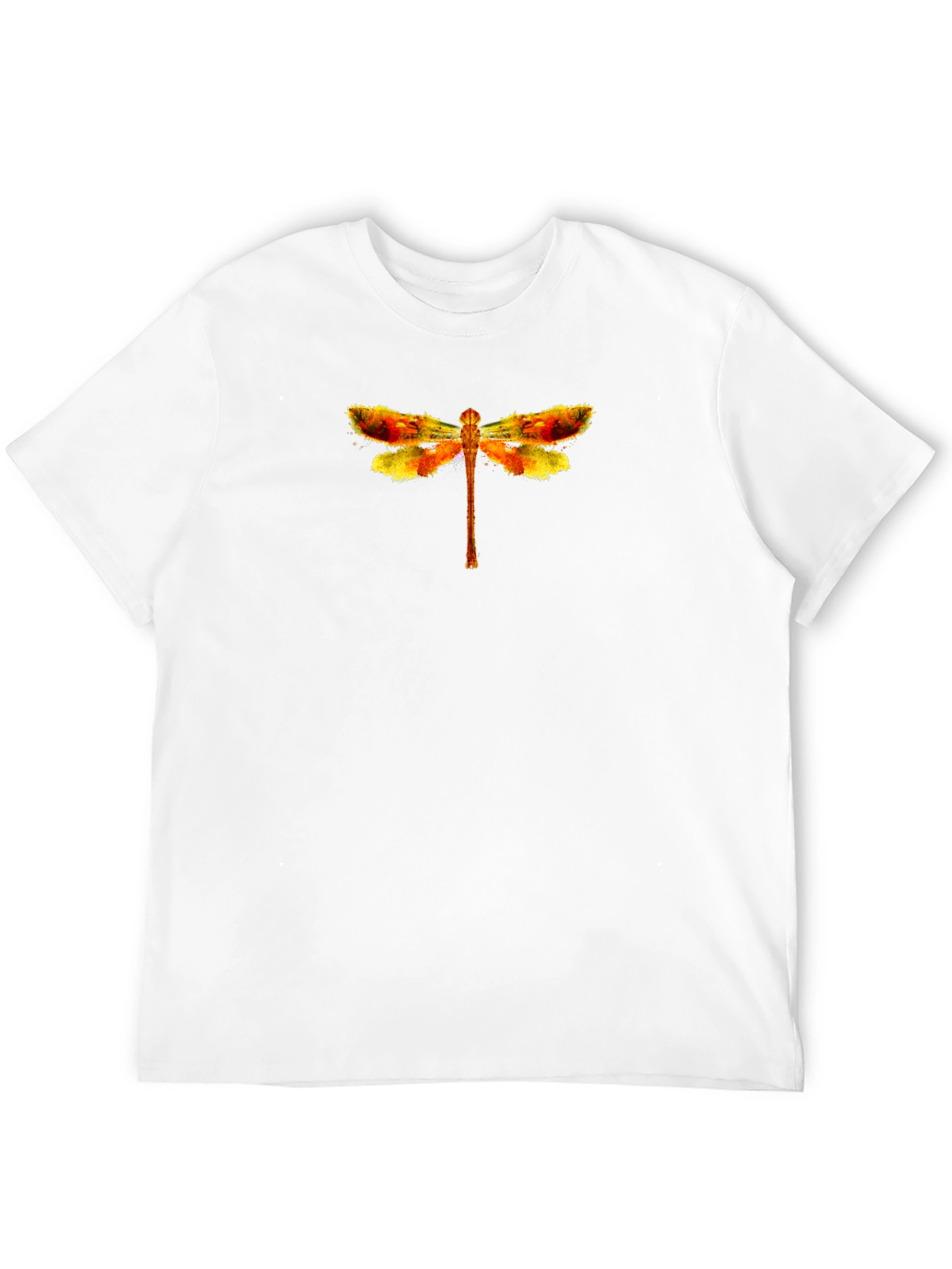 Dragonfly Graphic Tee - Stylish Black T-Shirt