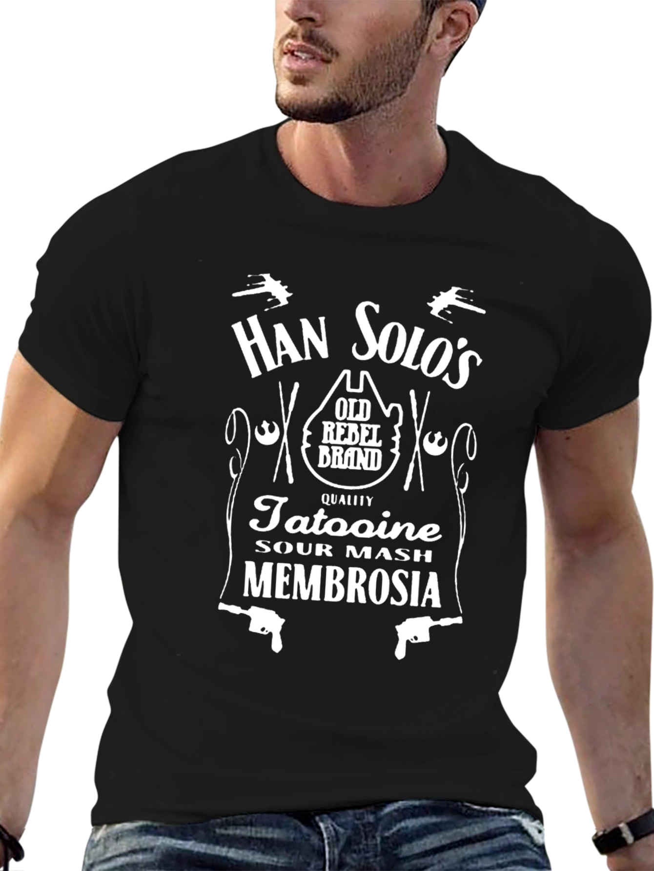 Han Solos Old Rebel Brand T-Shirt