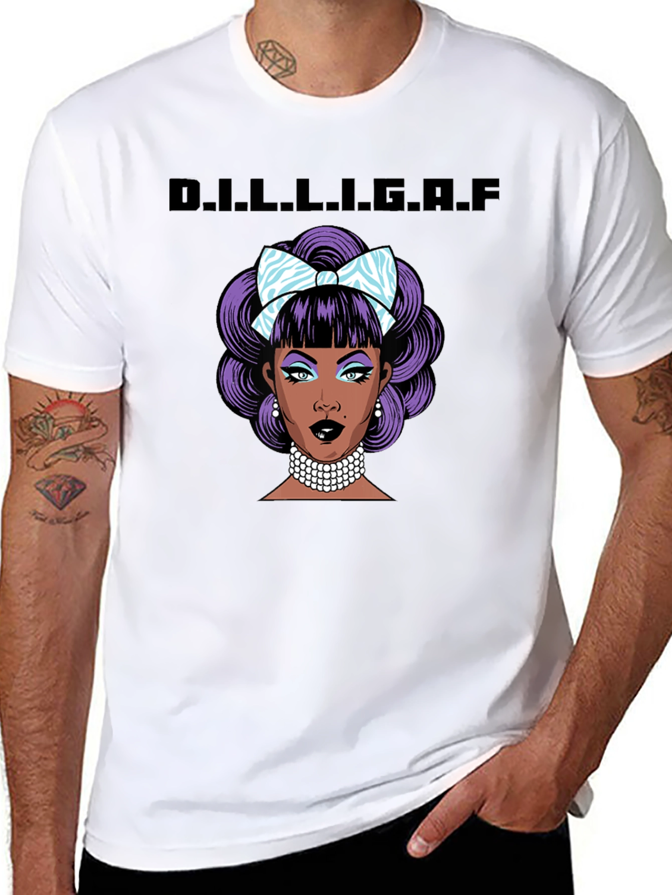 D.I.L.L.I.G.A.F. Graphic T-Shirt
