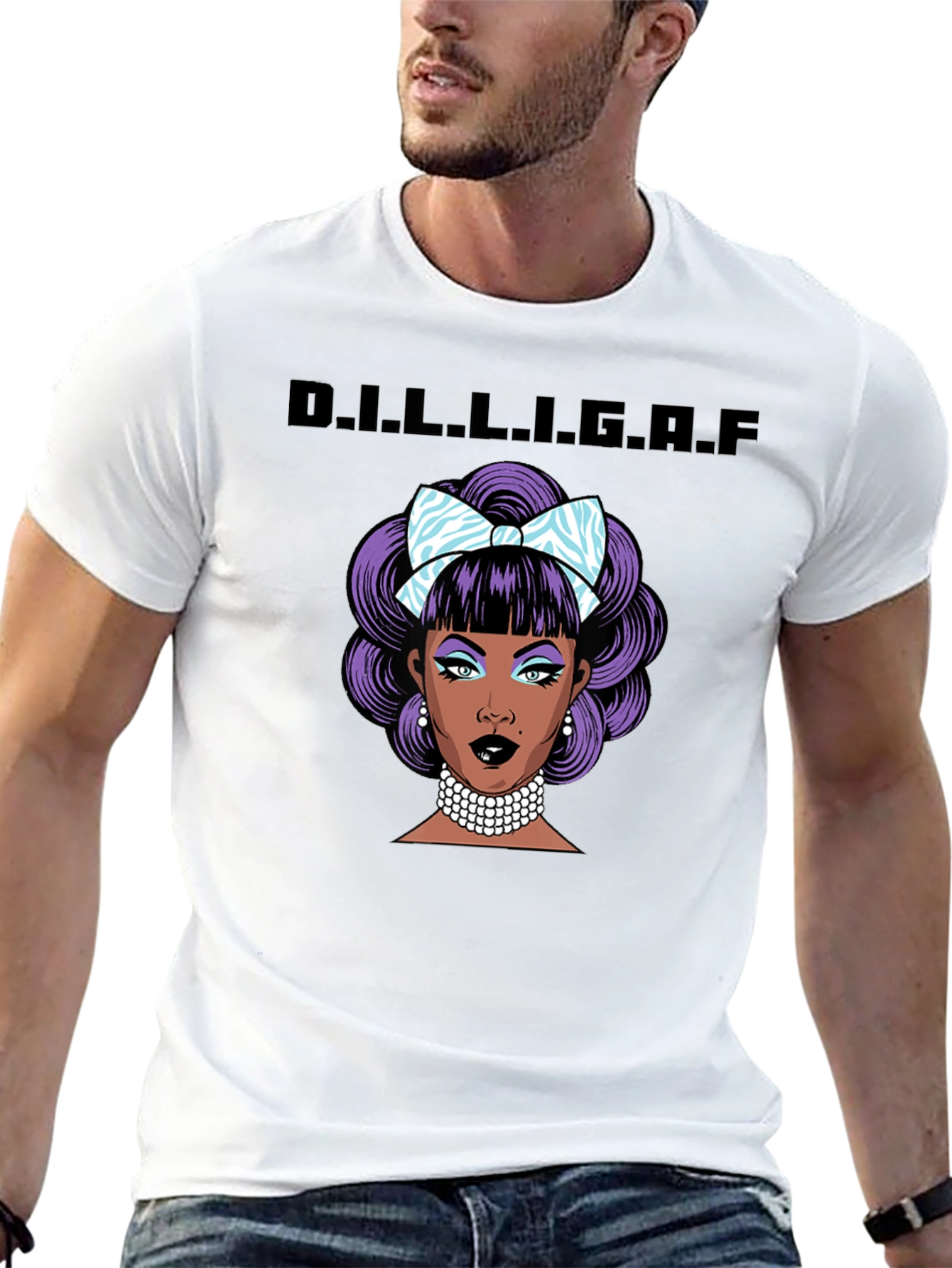 D.I.L.L.I.G.A.F. Graphic T-Shirt