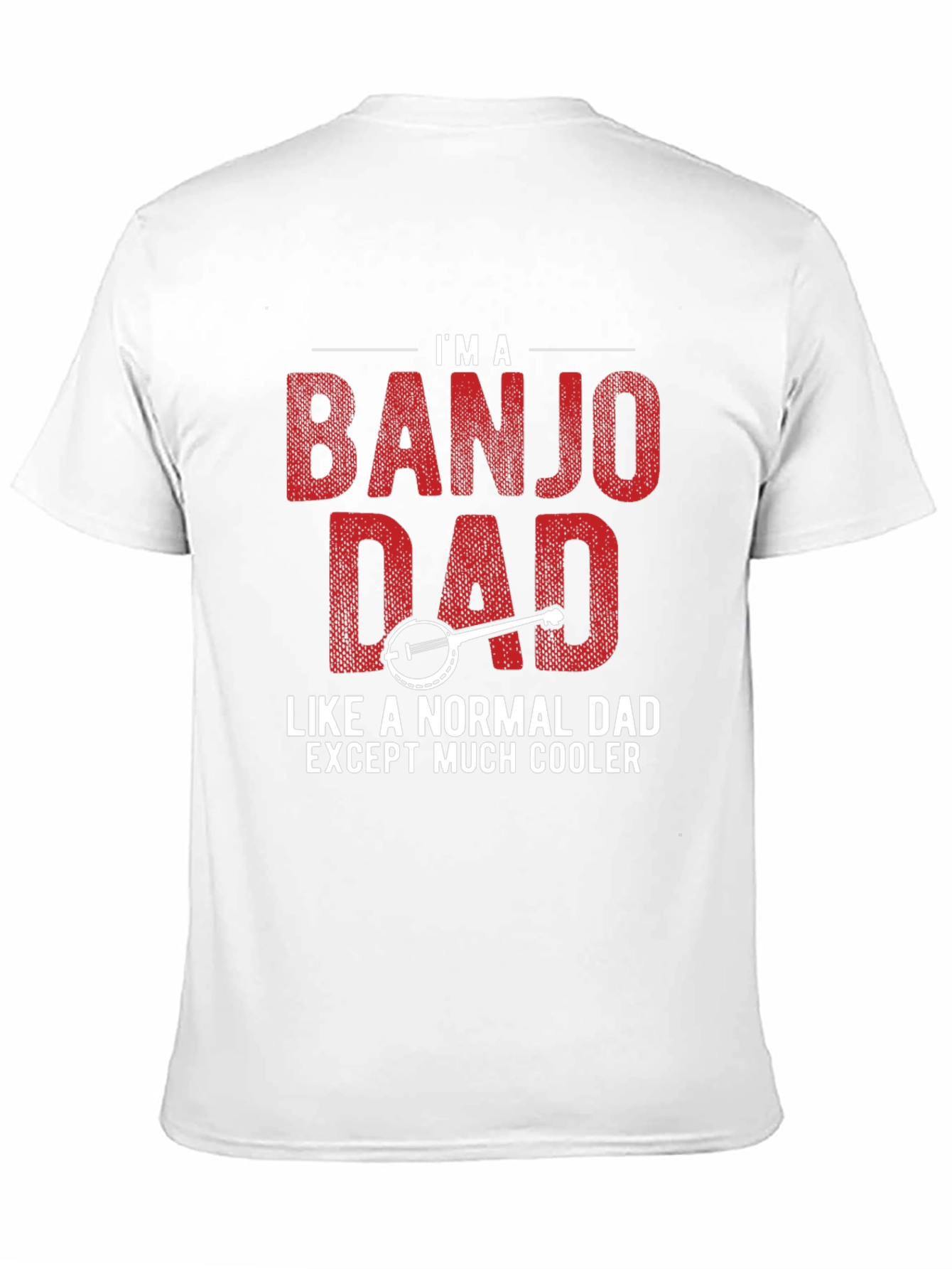 Banjo Dad Graphic T-Shirt - Cool Dad Gift