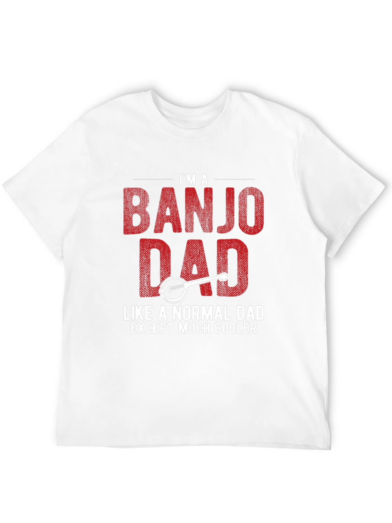 Banjo Dad Graphic T-Shirt - Cool Dad Gift