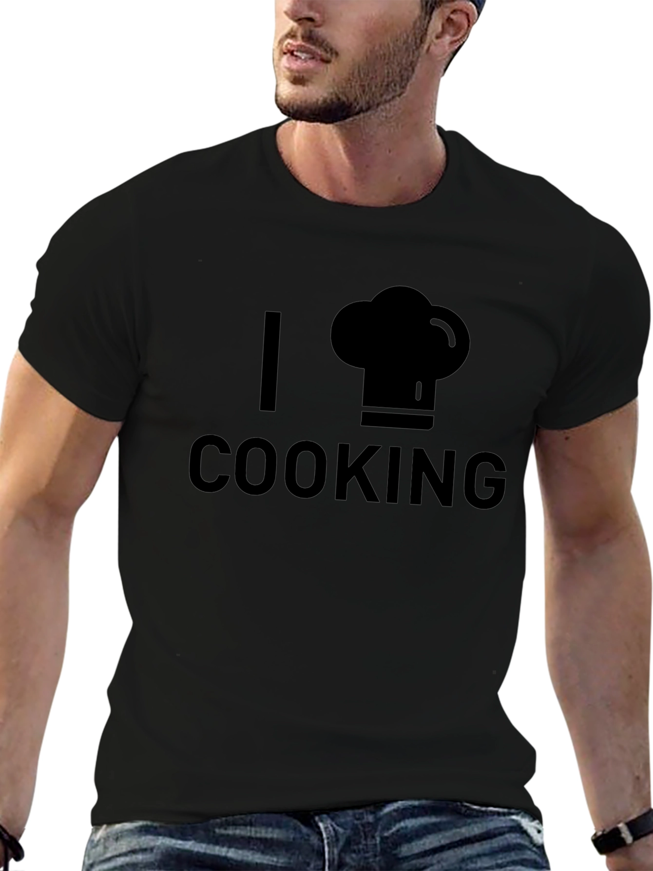 I Love Cooking Chef Hat T-Shirt