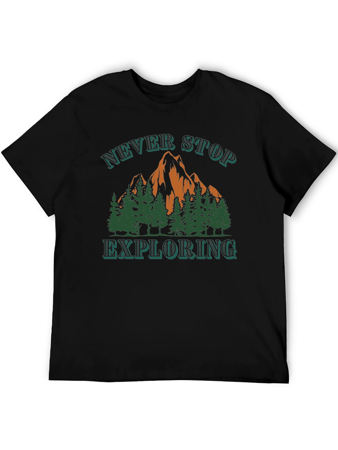 Never Stop Exploring Graphic Tee