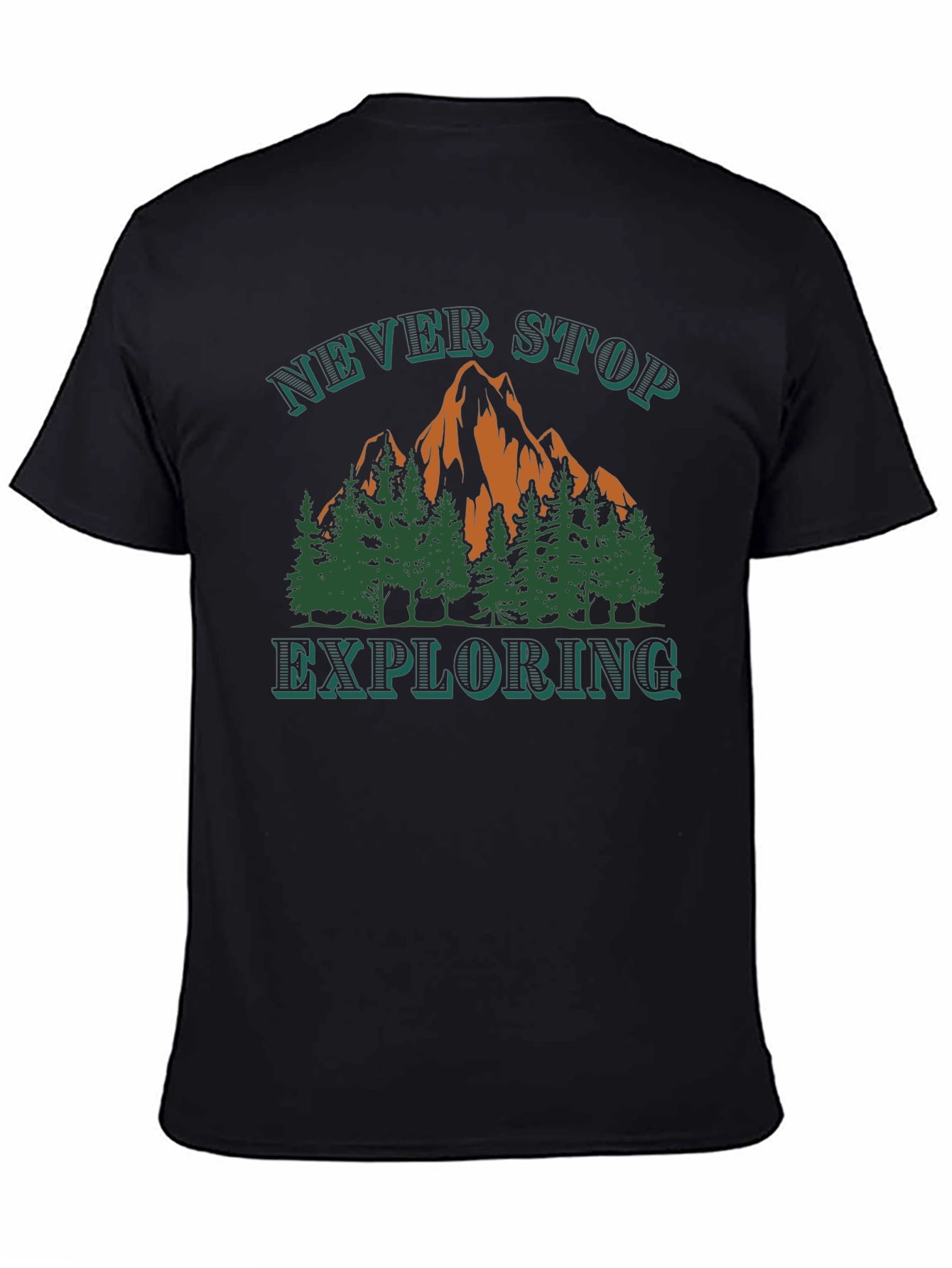 Never Stop Exploring Graphic Tee