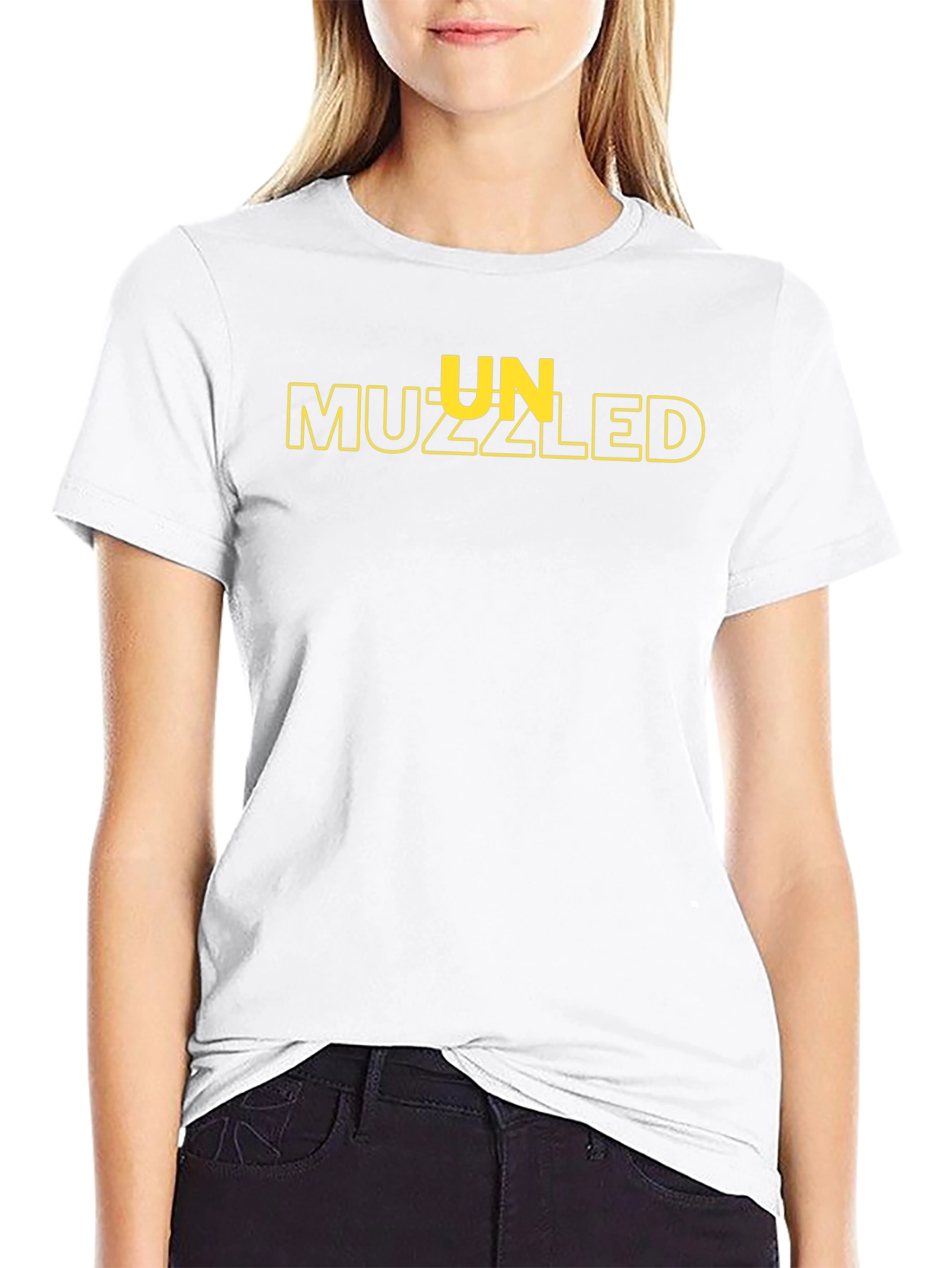 Unmuzzled Graphic Tee - Bold Statement Shirt
