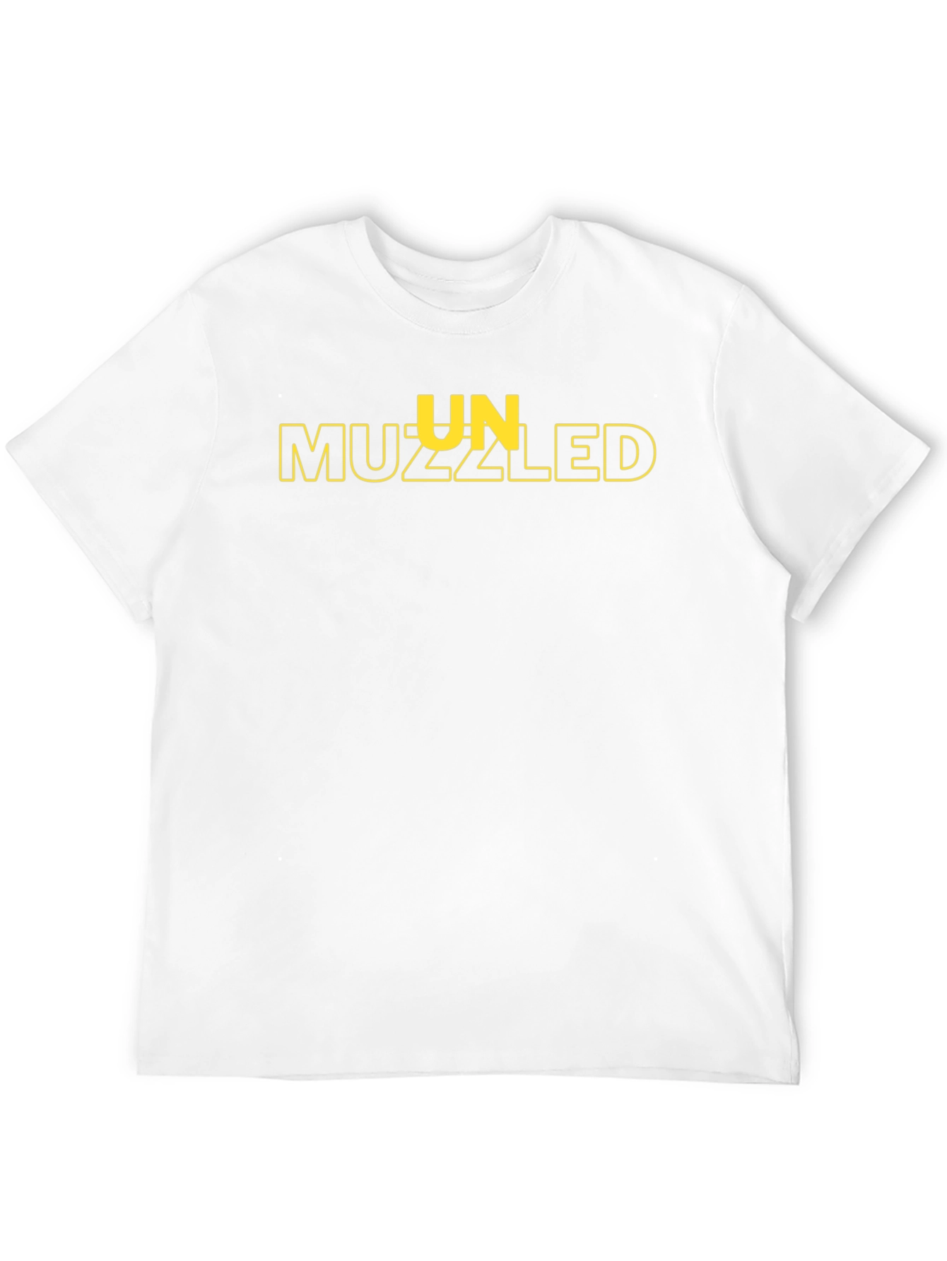Unmuzzled Graphic Tee - Bold Statement Shirt