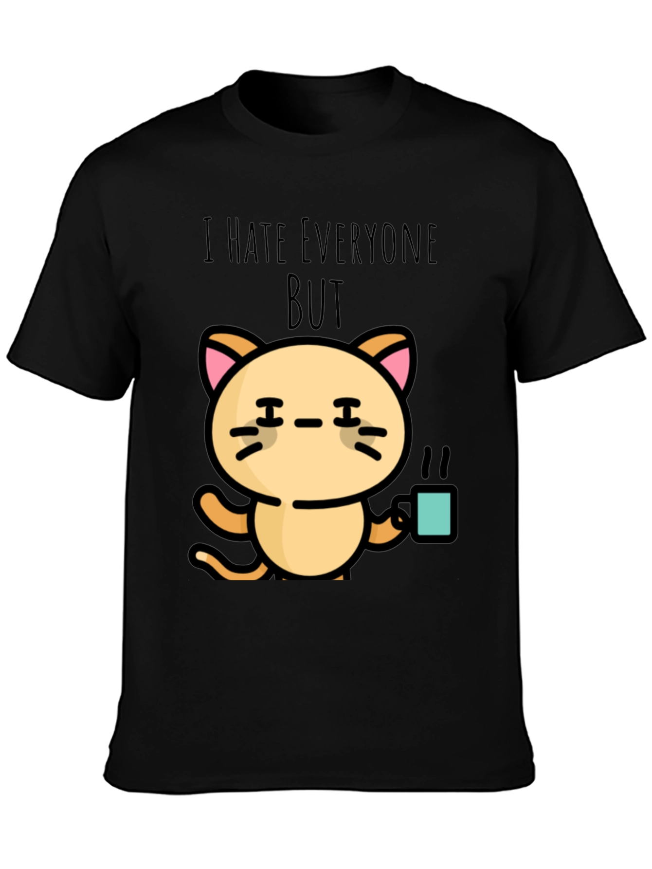 I Hate Everyone But Cat T-Shirt