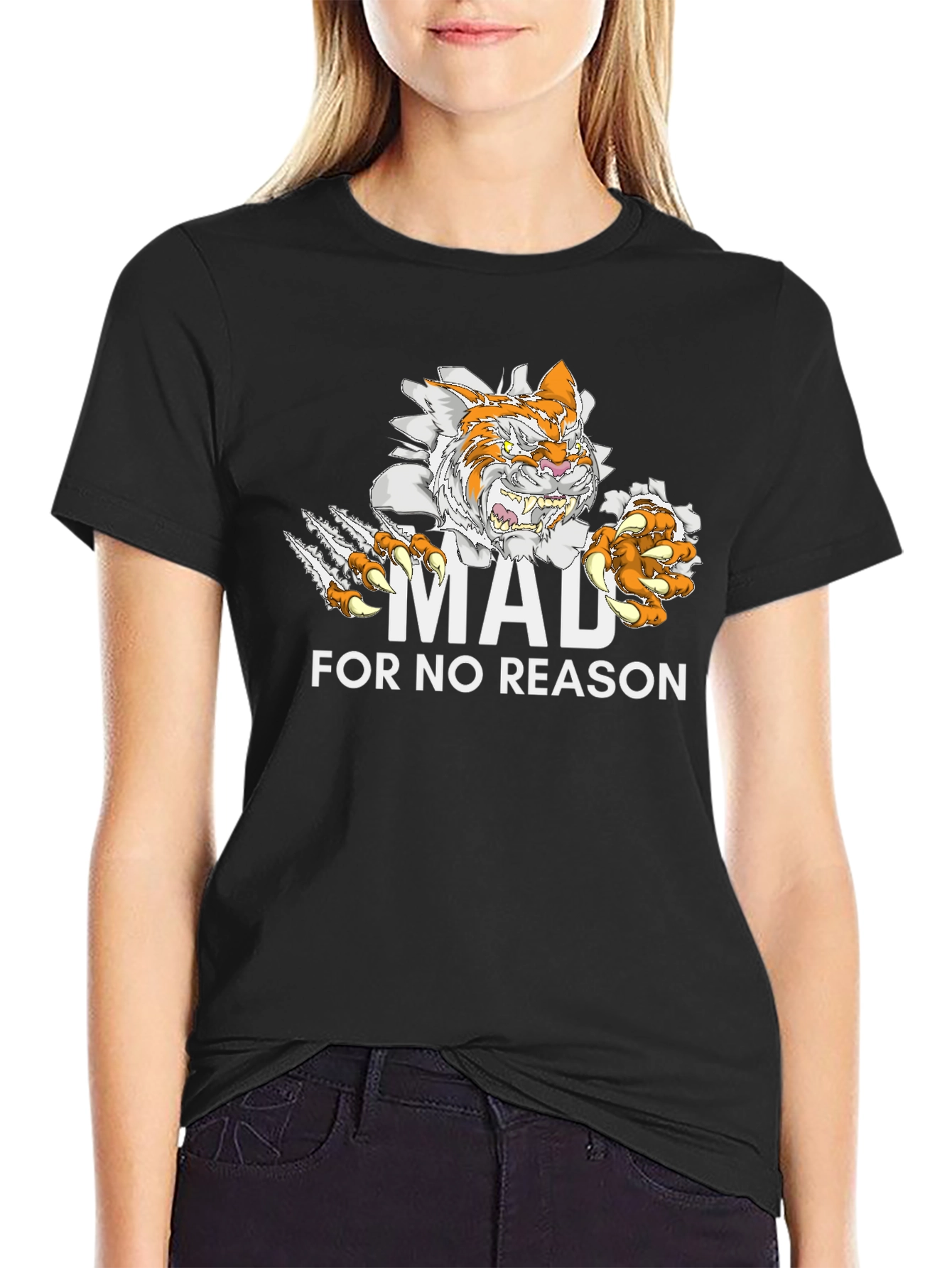 Mad For No Reason Graphic Tee