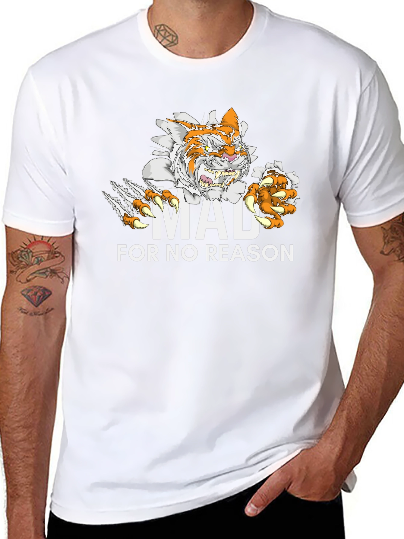 Mad For No Reason Graphic Tee