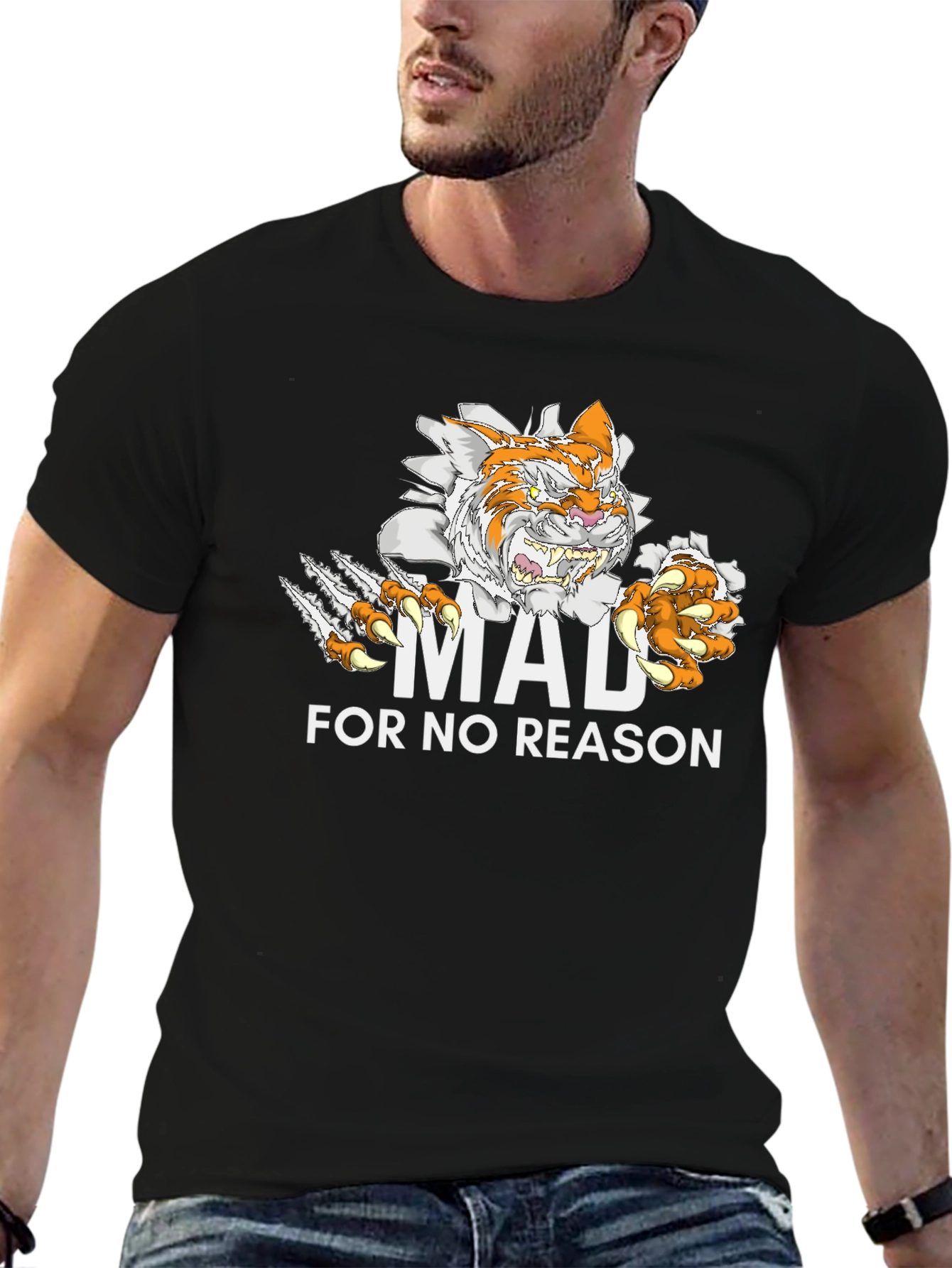 Mad For No Reason Graphic Tee