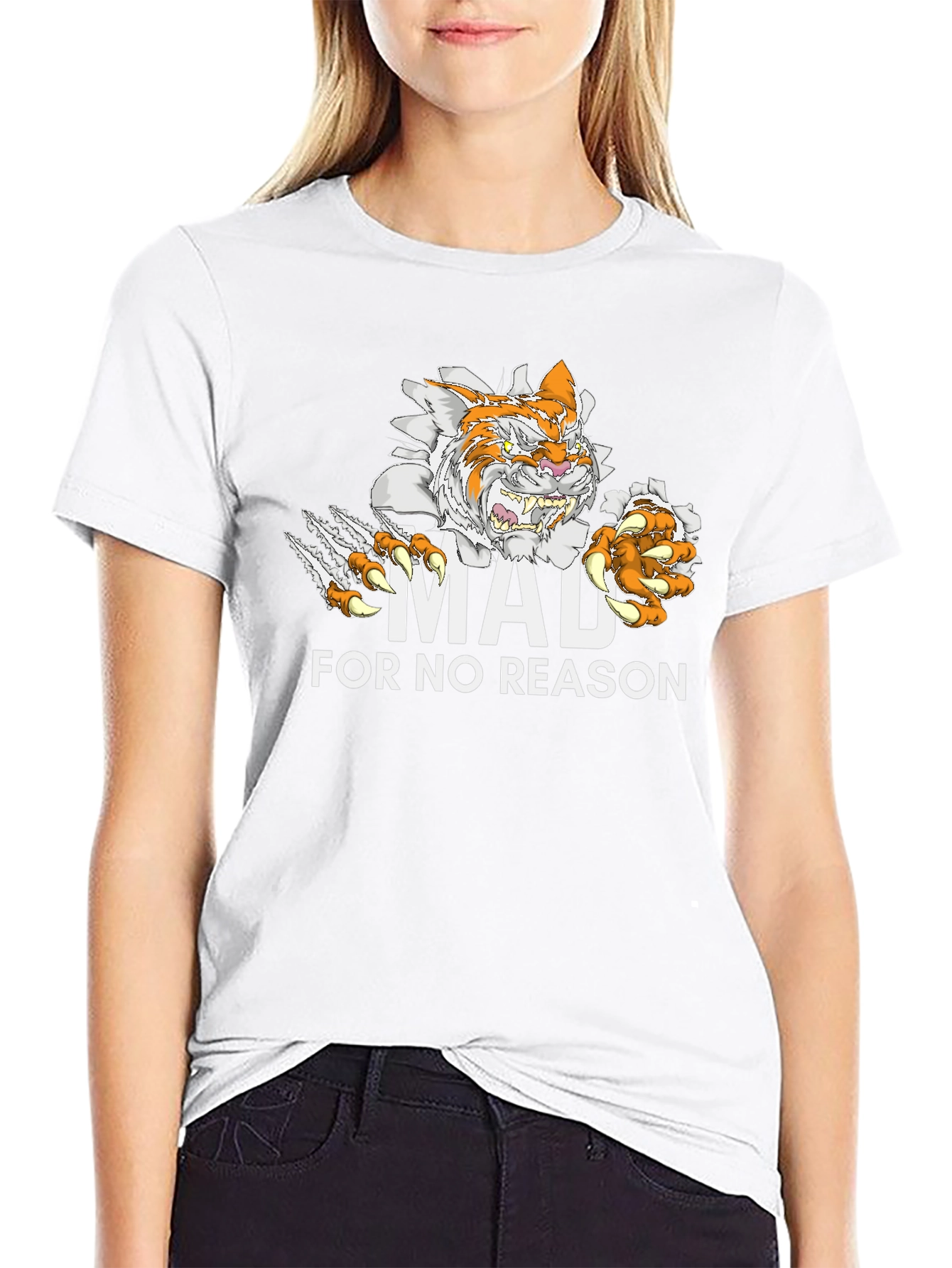 Mad For No Reason Graphic Tee