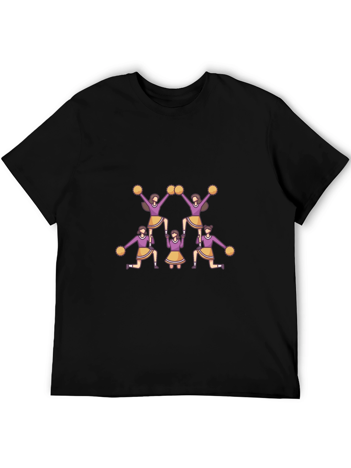 Cheerleader Squad Graphic T-Shirt