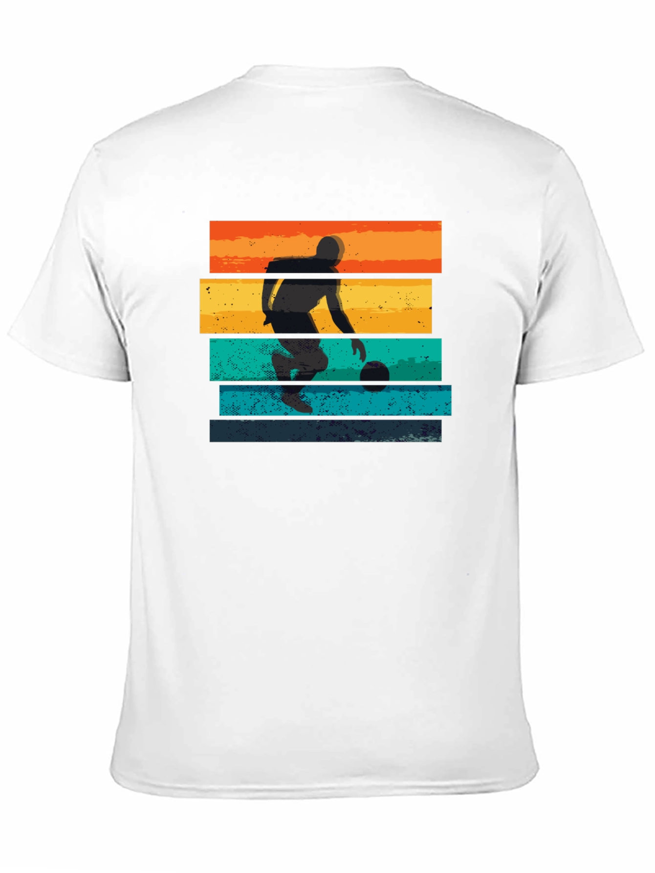 Retro Basketball Player Graphic T-Shirt