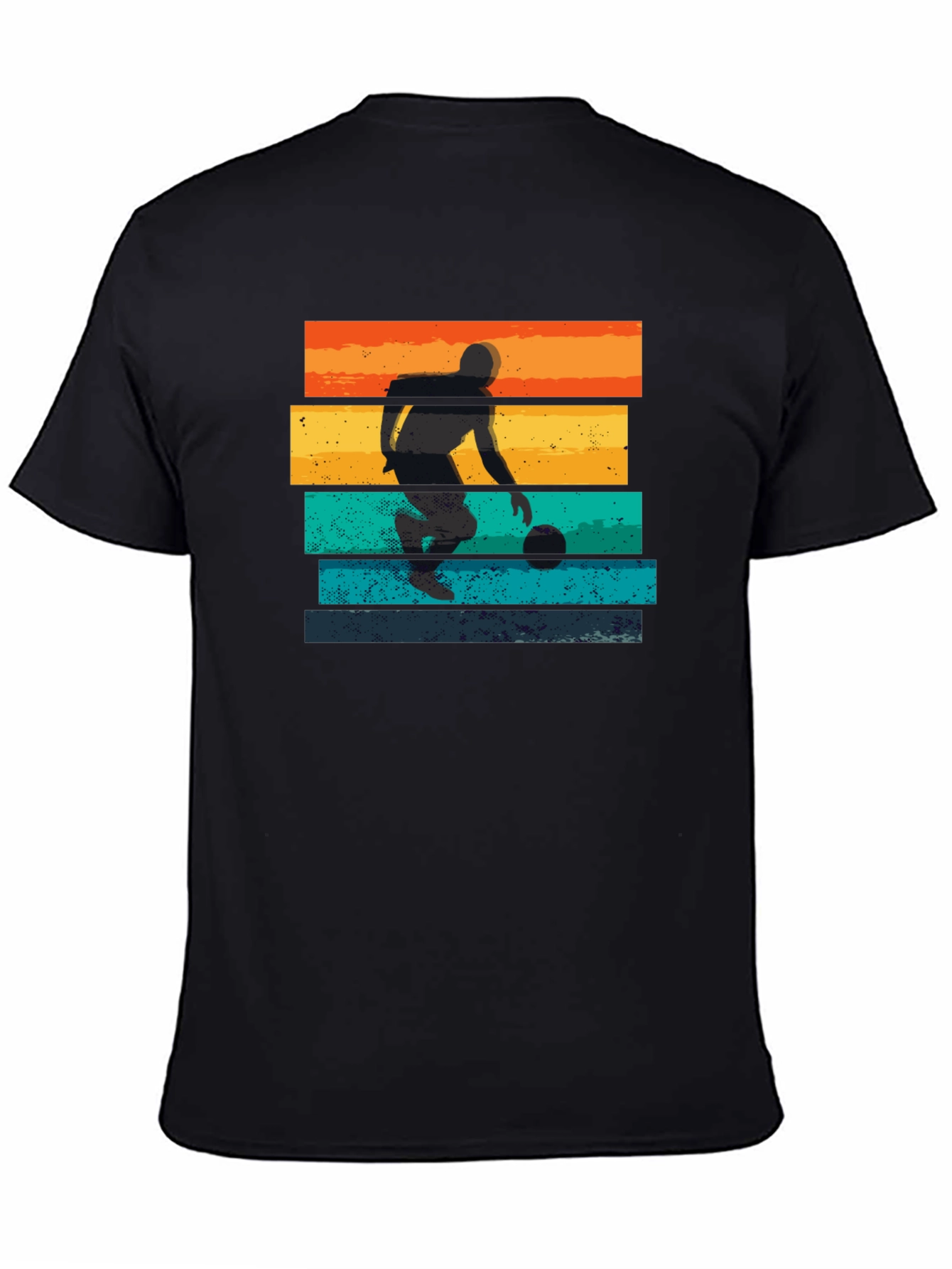 Retro Basketball Player Graphic T-Shirt