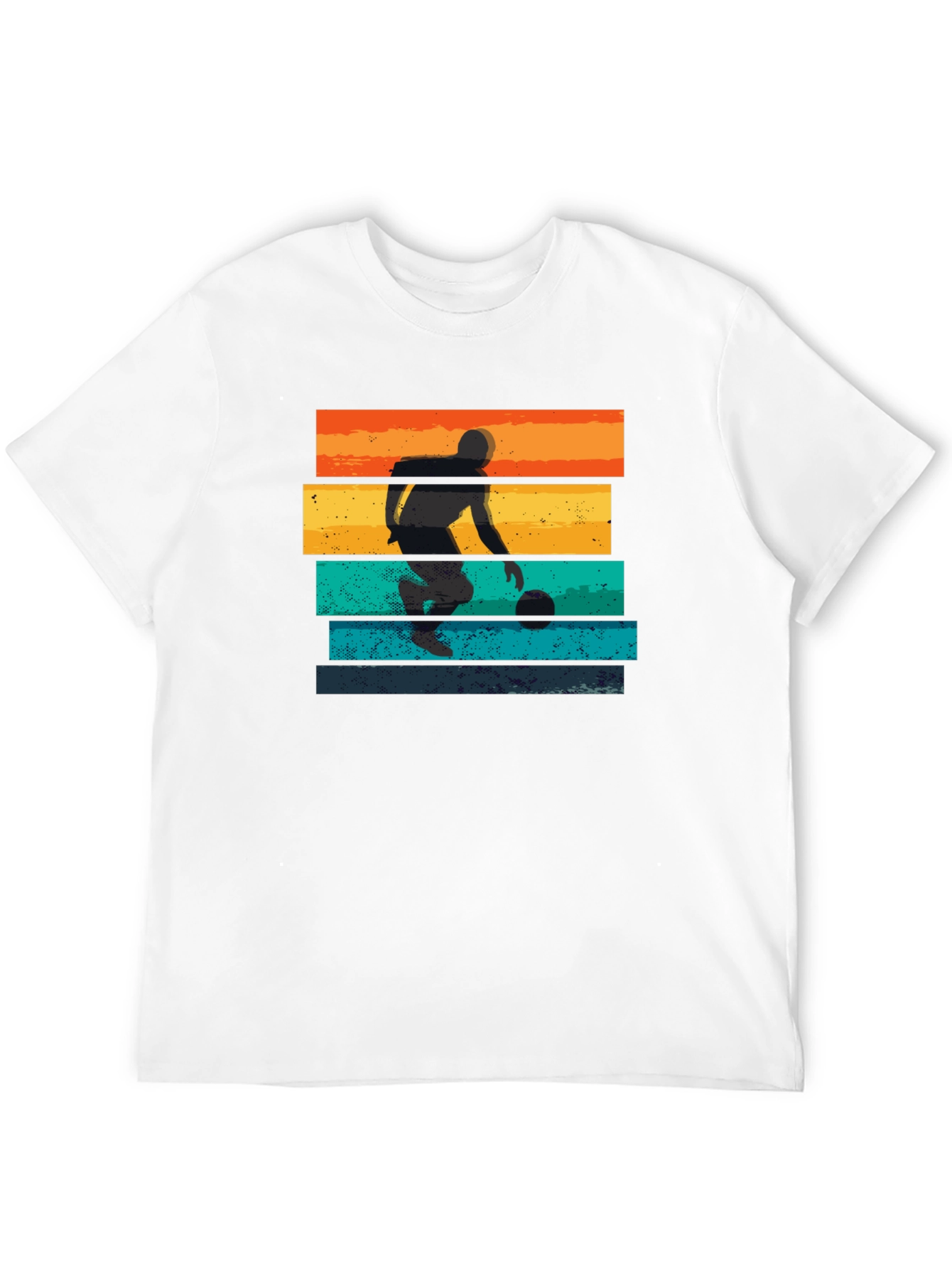 Retro Basketball Player Graphic T-Shirt