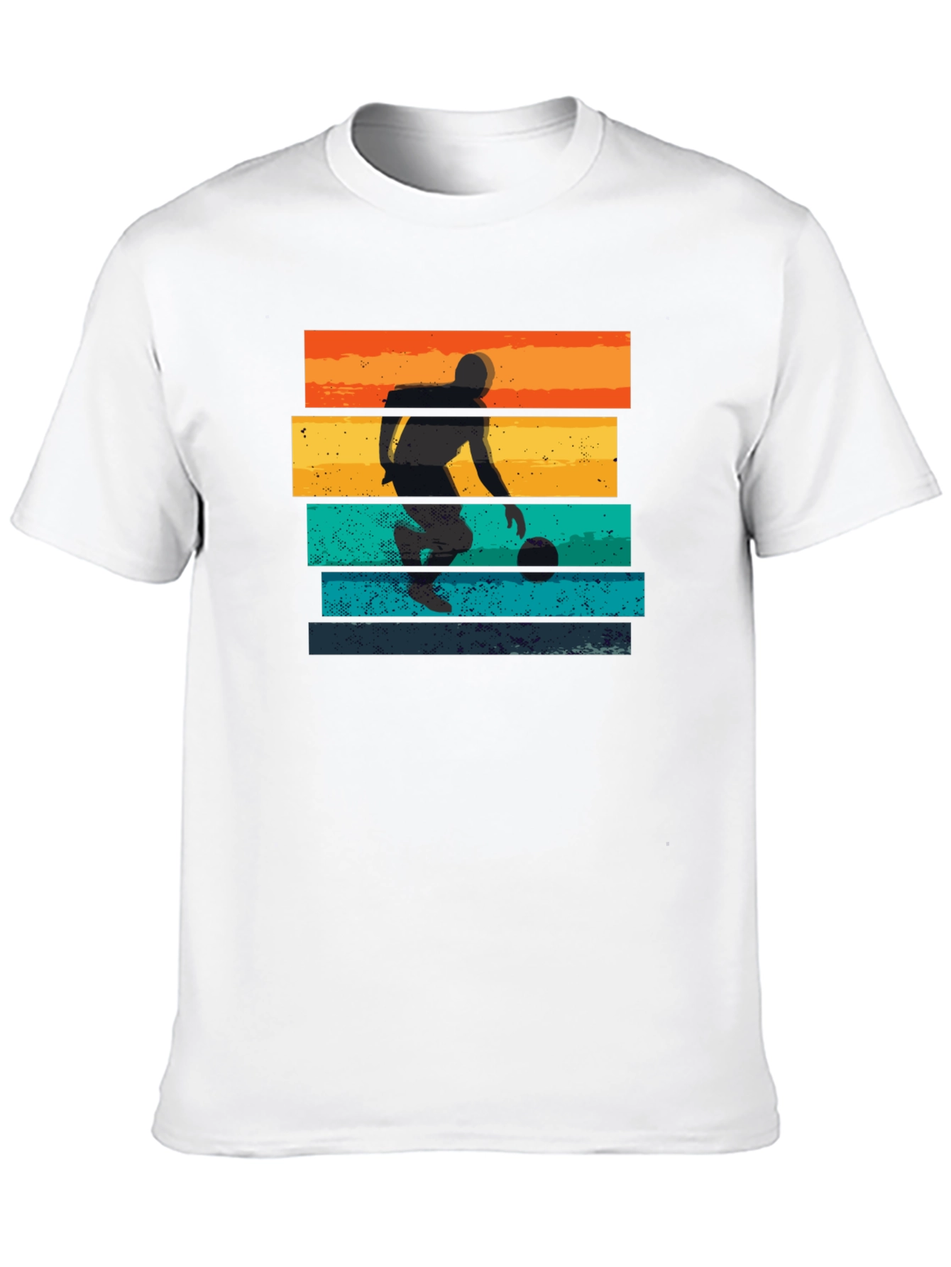 Retro Basketball Player Graphic T-Shirt