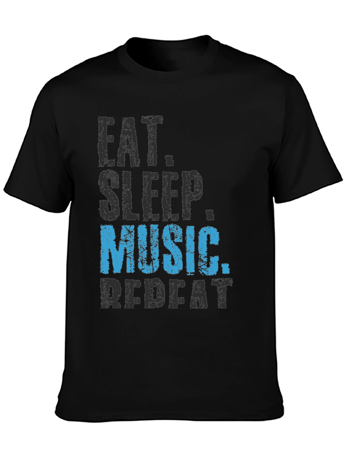 Eat Sleep Music Repeat - Graphic Tee
