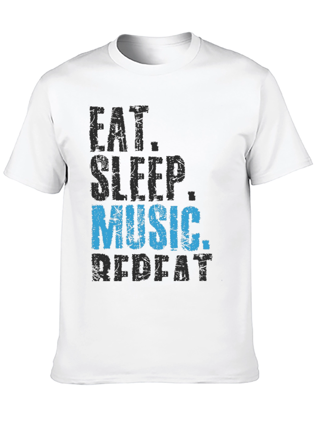 Eat Sleep Music Repeat - Graphic Tee