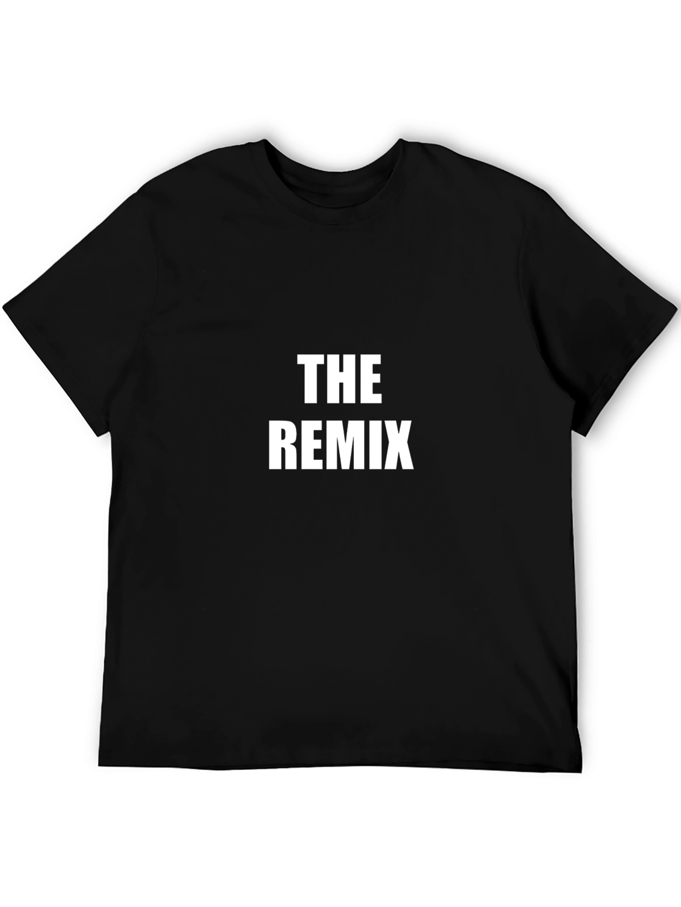 The Remix Black Graphic T-Shirt