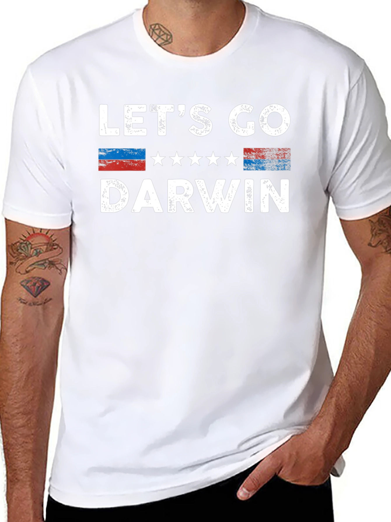 Lets Go Darwin Graphic T-Shirt