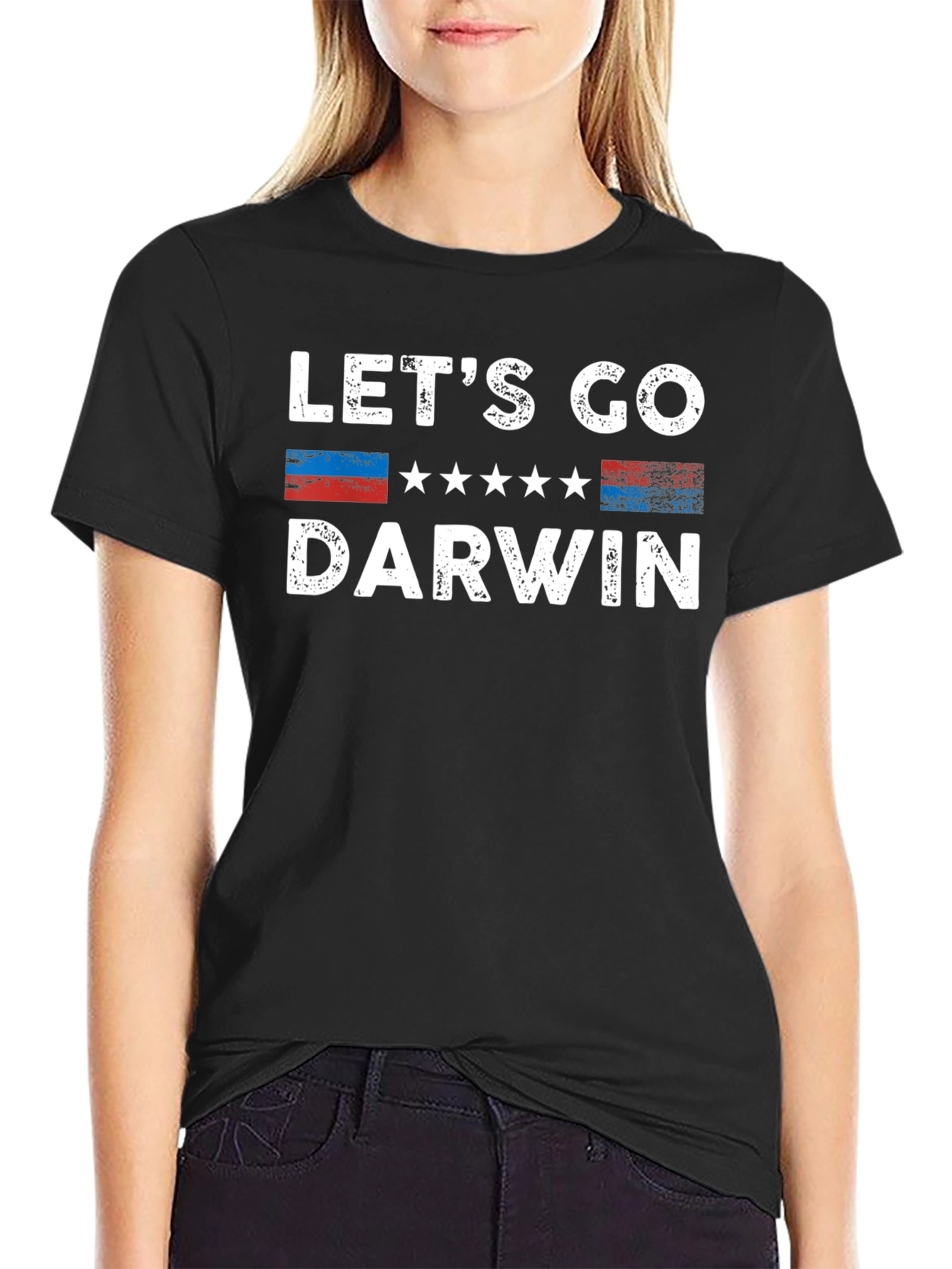 Lets Go Darwin Graphic T-Shirt