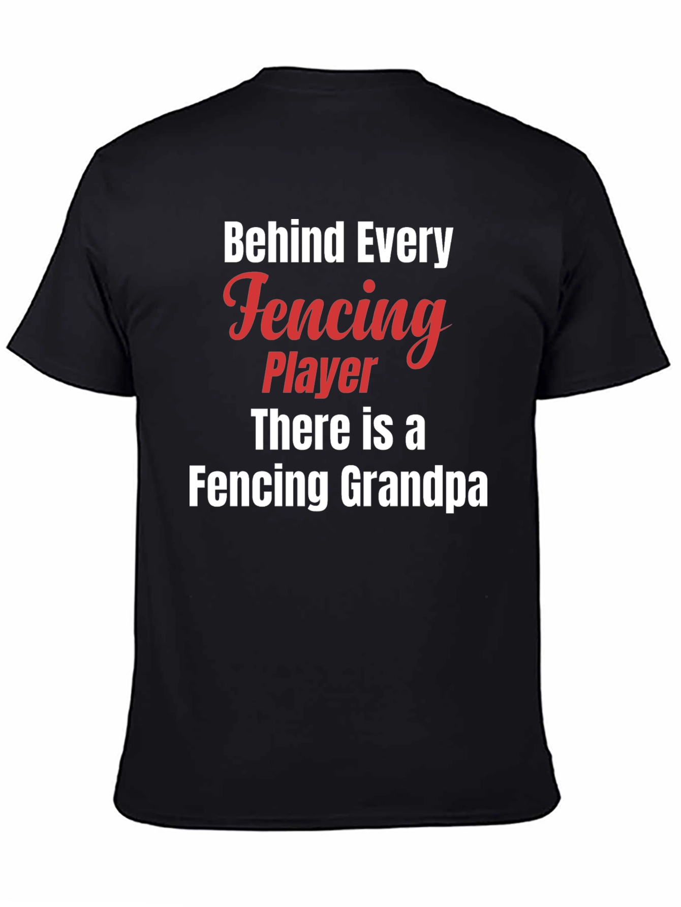 Fencing Grandpa T-Shirt - Funny Grandpa Gift