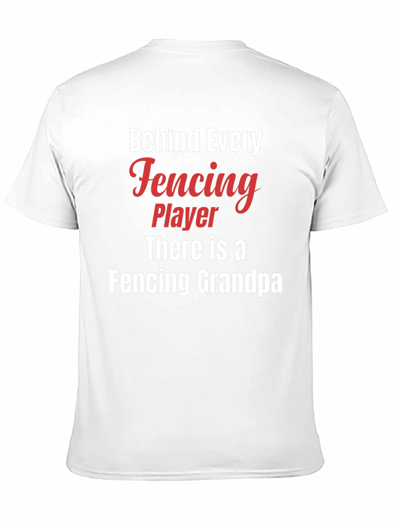 Fencing Grandpa T-Shirt - Funny Grandpa Gift
