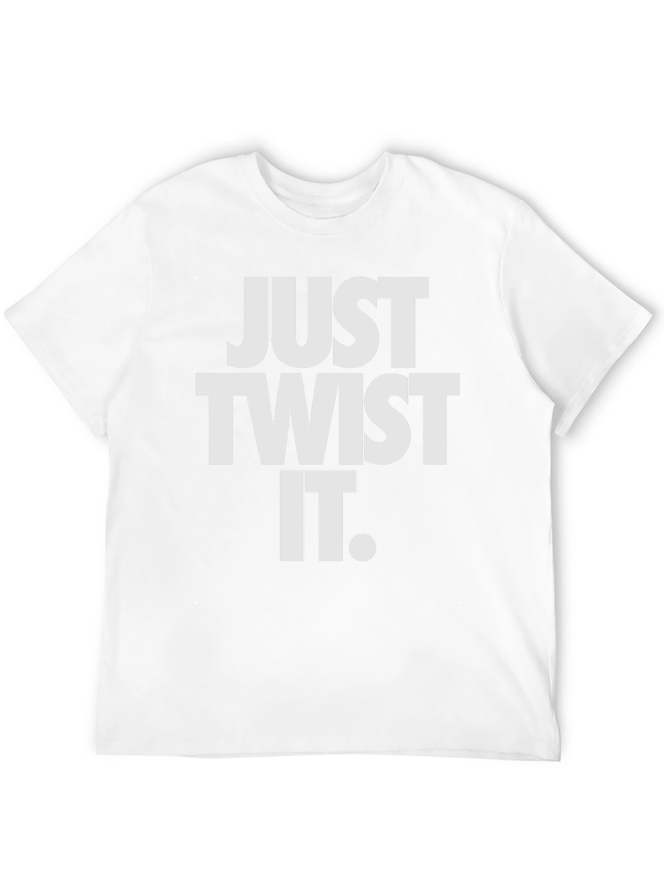 Just Twist It Black T-Shirt