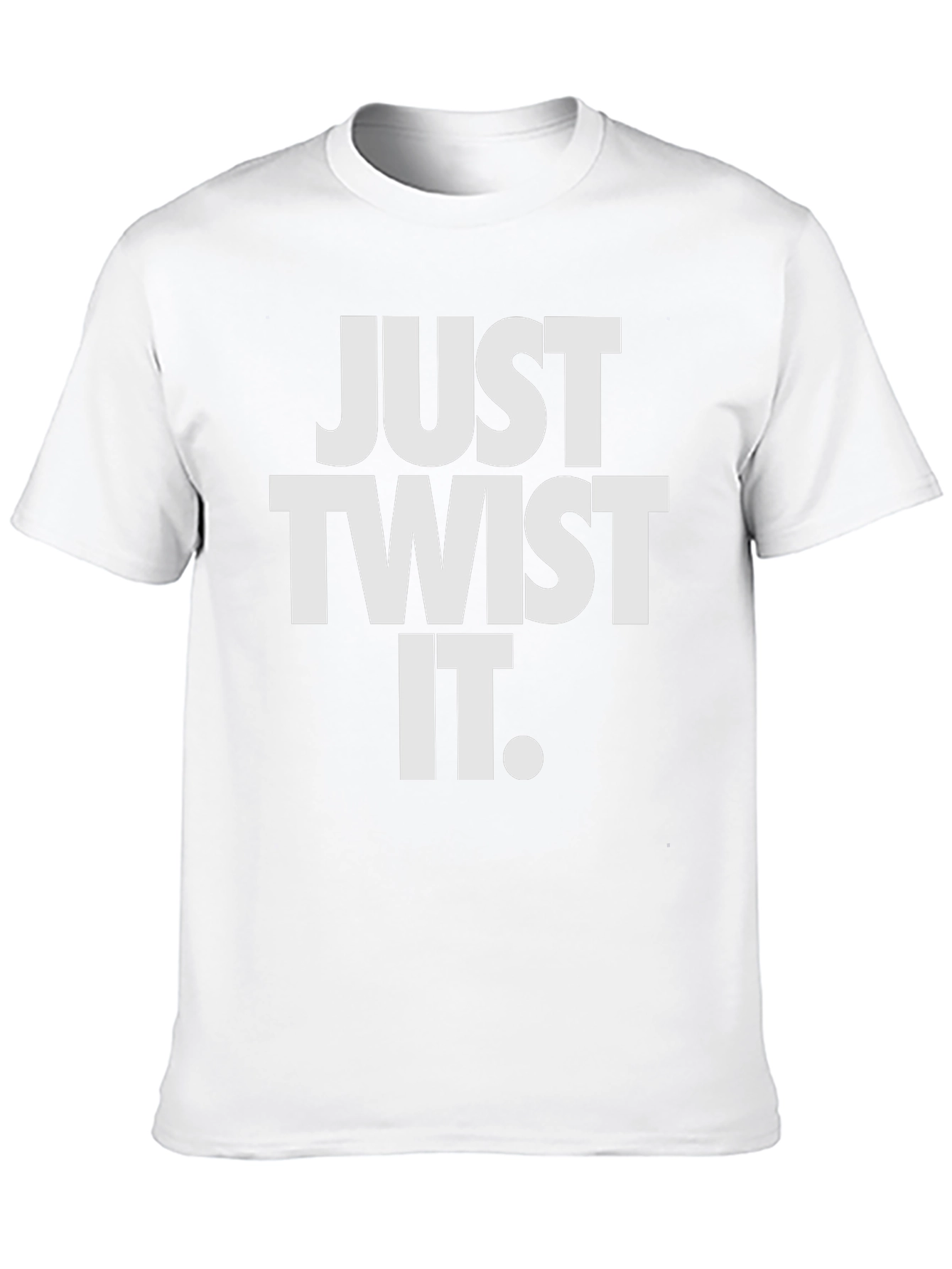 Just Twist It Black T-Shirt