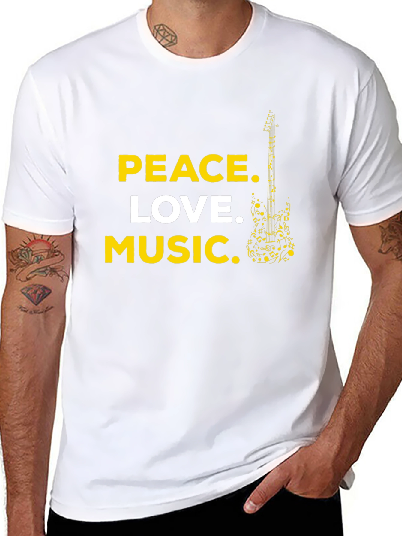 Peace Love Music T-Shirt