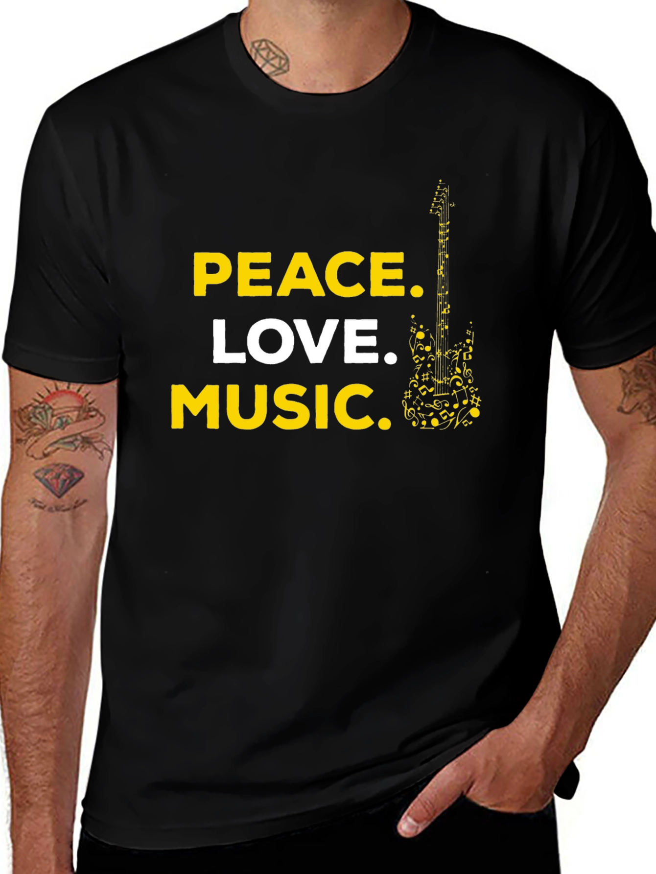 Peace Love Music T-Shirt