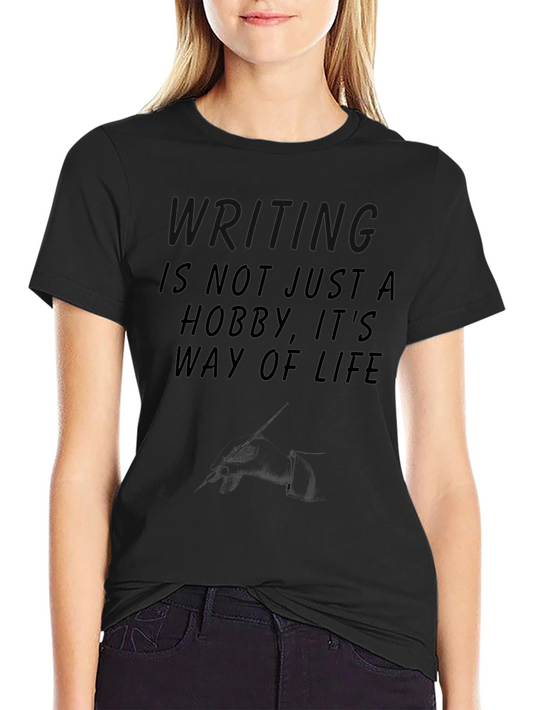 Fishing Lifestyle Black T-Shirt