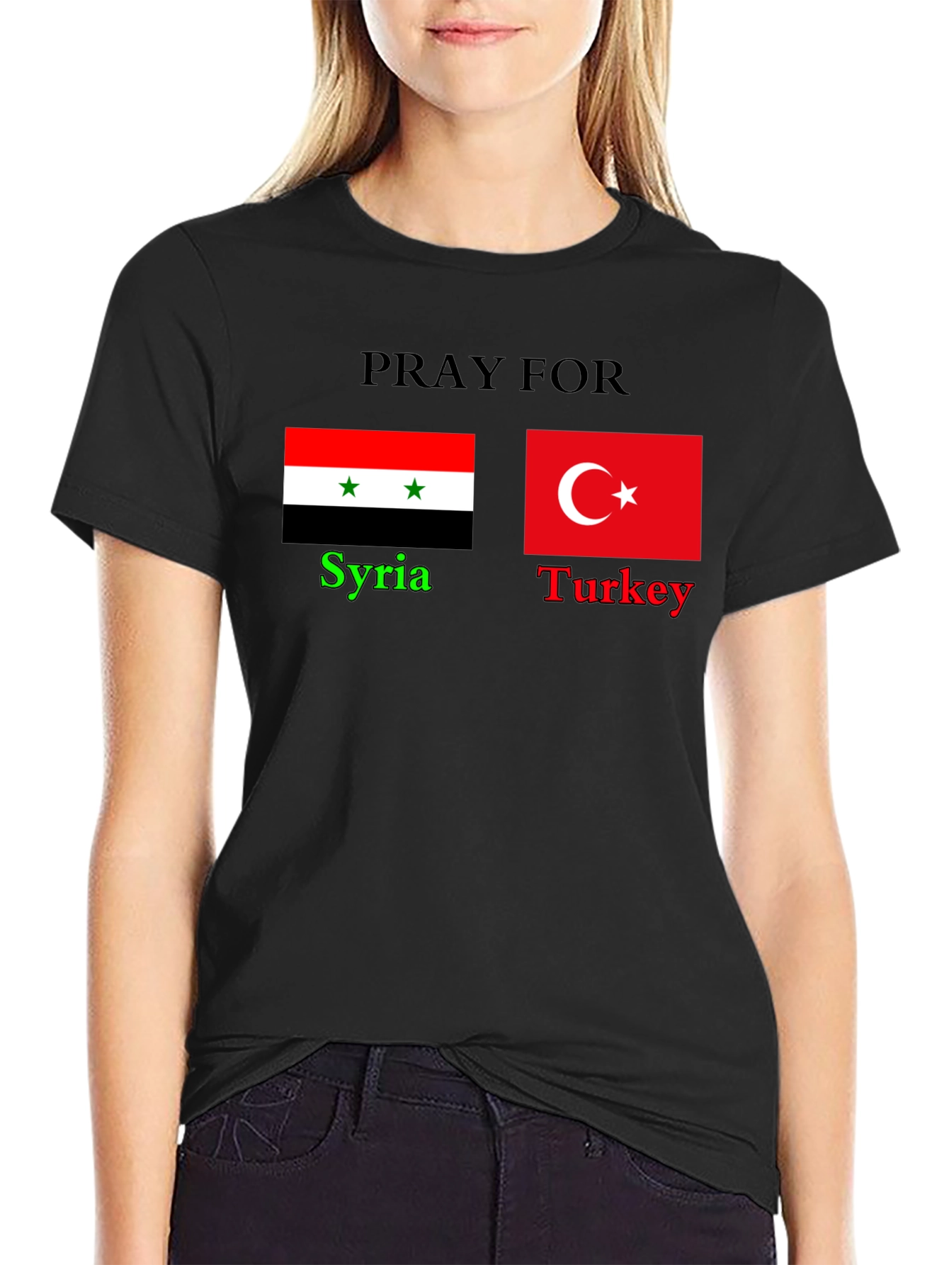 Pray for Syria and Turkey T-Shirt