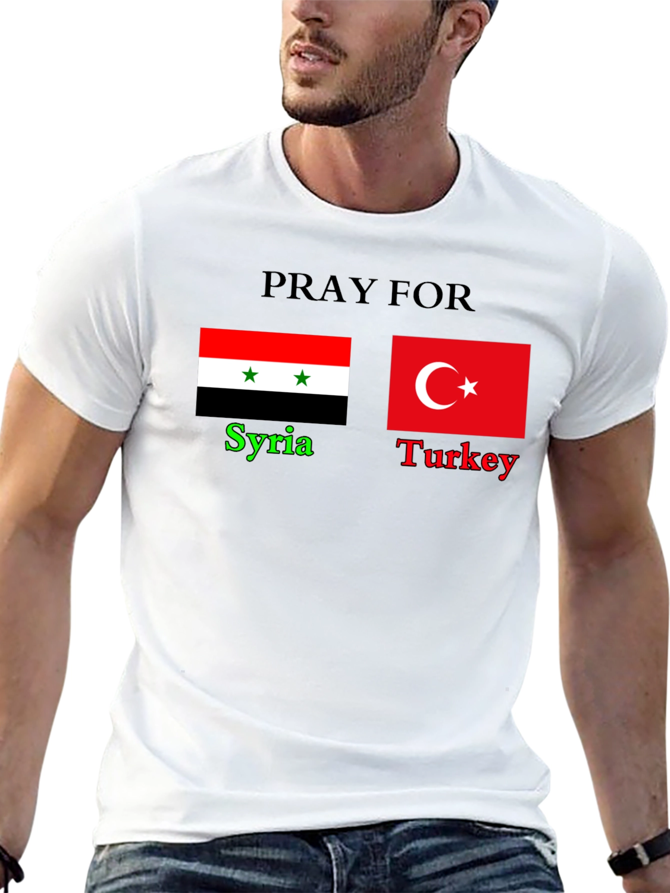 Pray for Syria and Turkey T-Shirt
