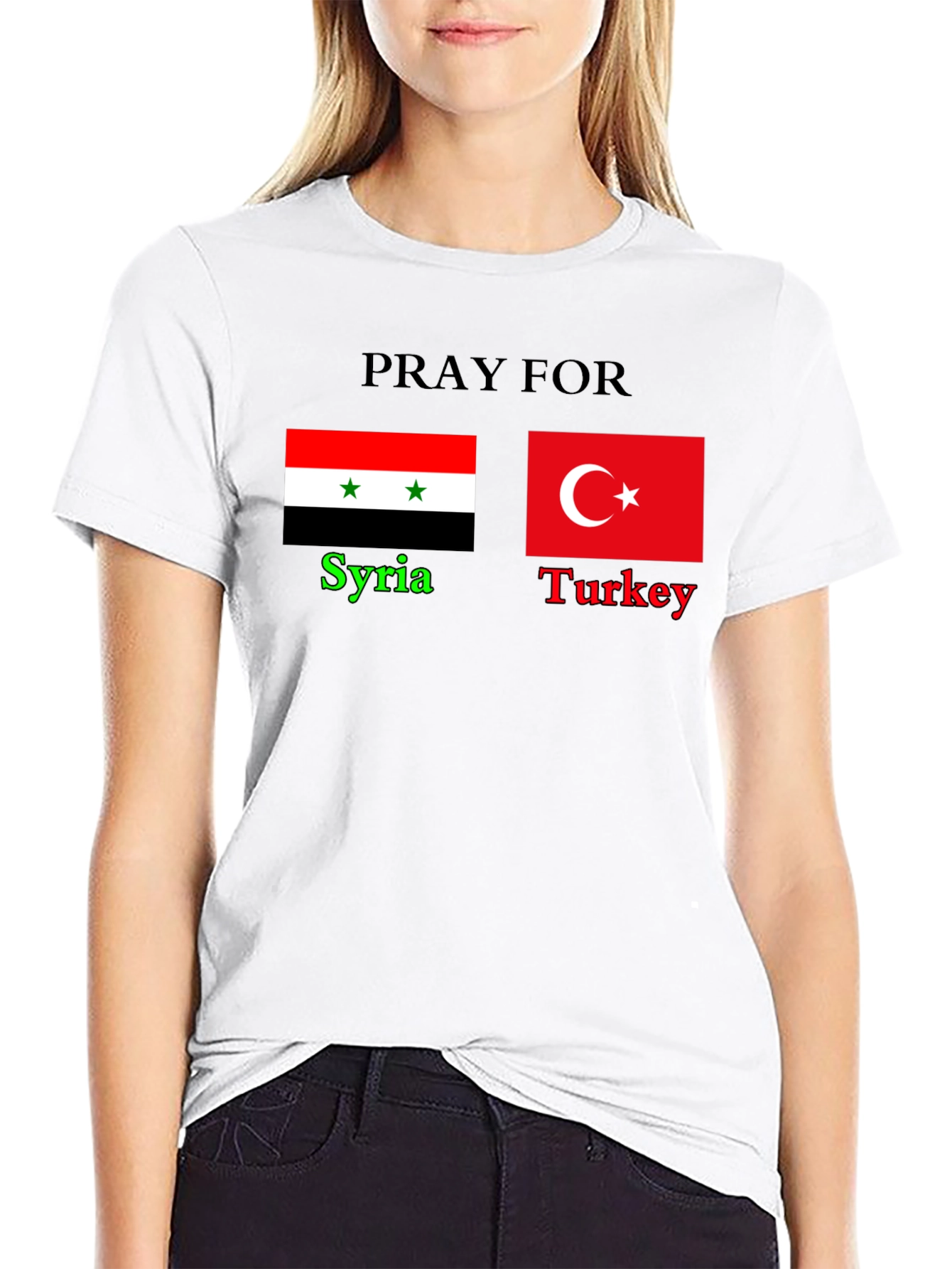 Pray for Syria and Turkey T-Shirt