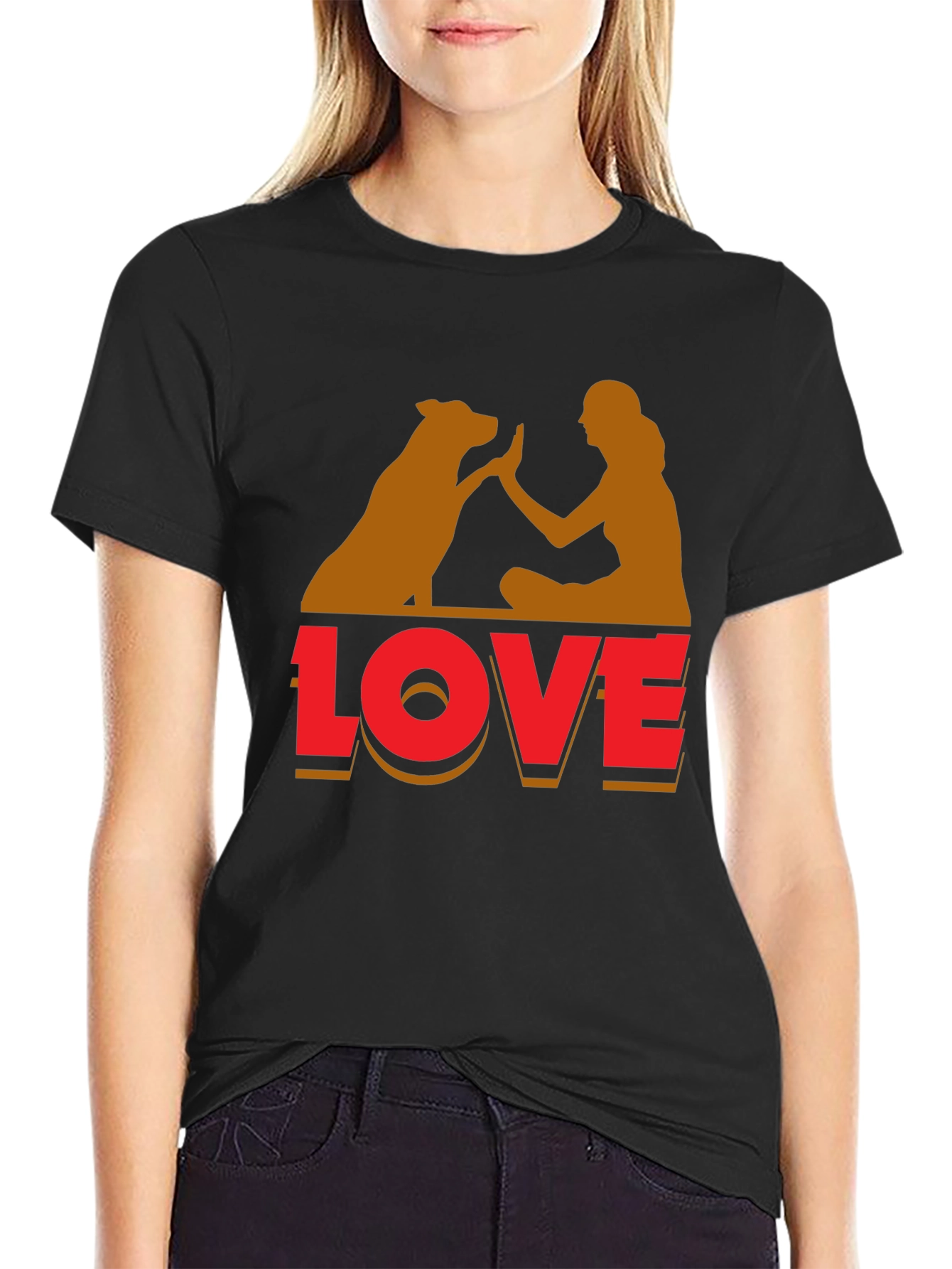 Dog Love T-Shirt - Unisex Casual Tee