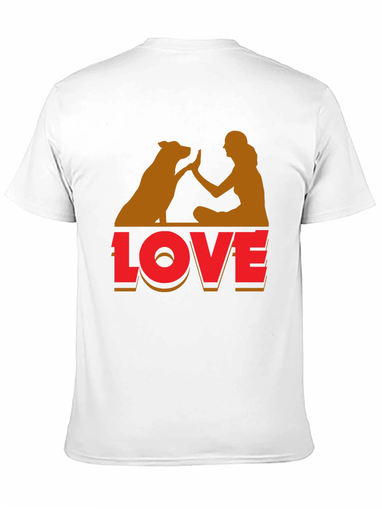 Dog Love T-Shirt - Unisex Casual Tee