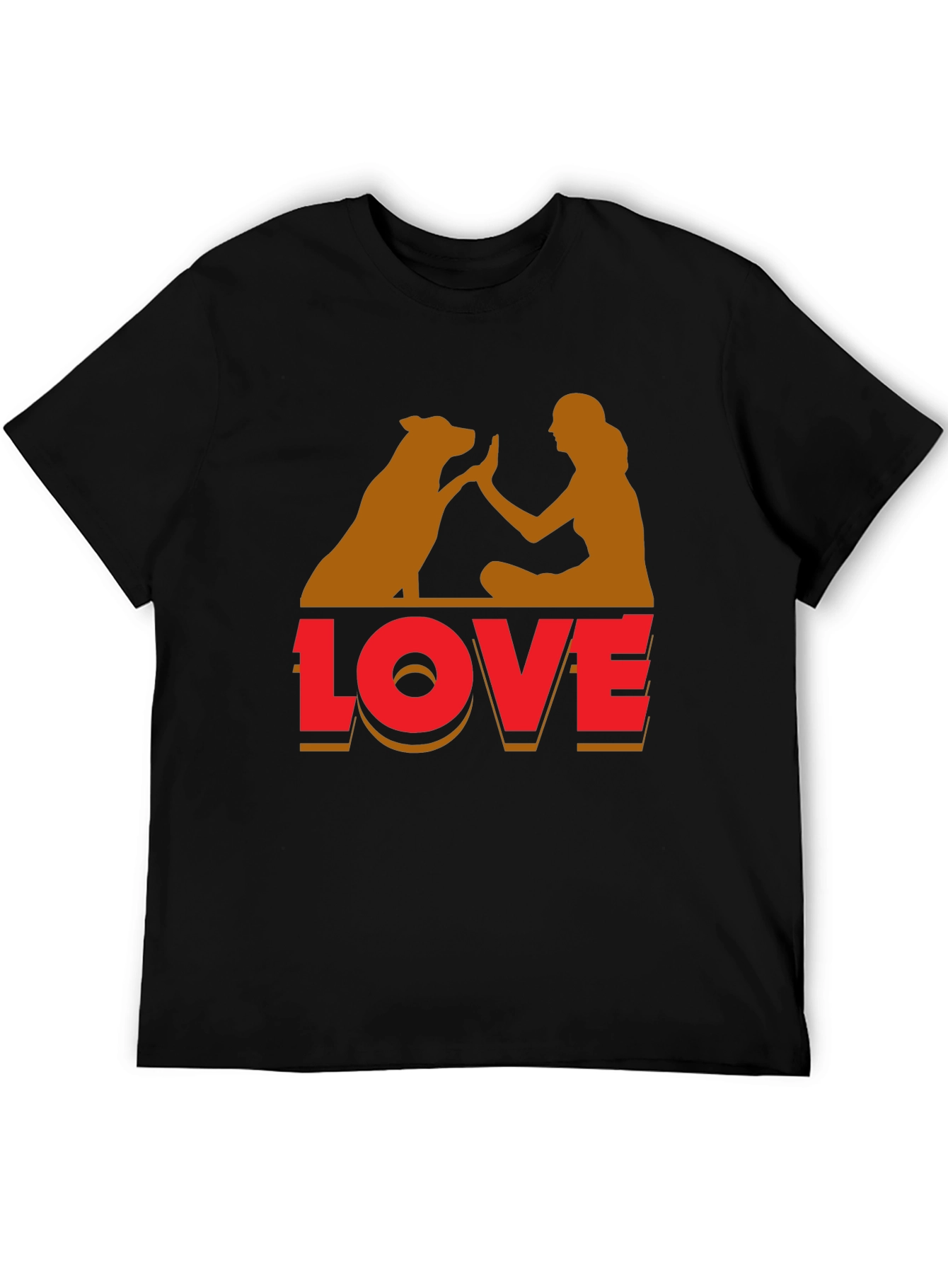 Dog Love T-Shirt - Unisex Casual Tee