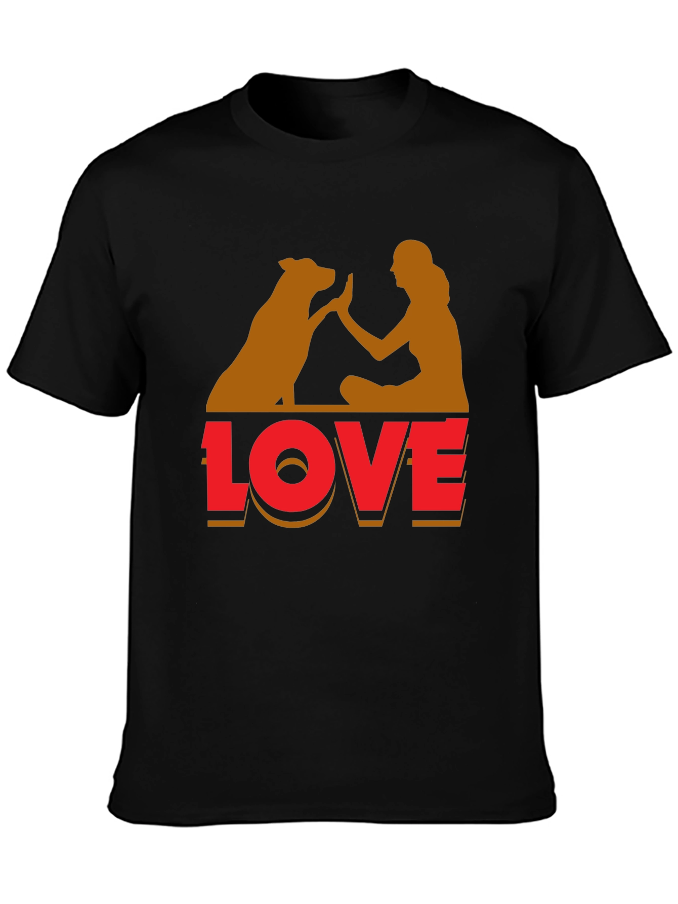Dog Love T-Shirt - Unisex Casual Tee