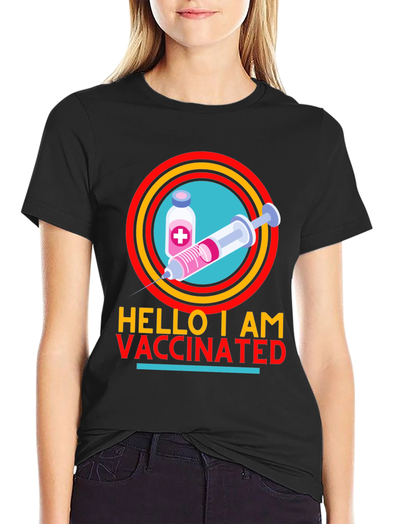 Hello I Am Vaccinated T-Shirt