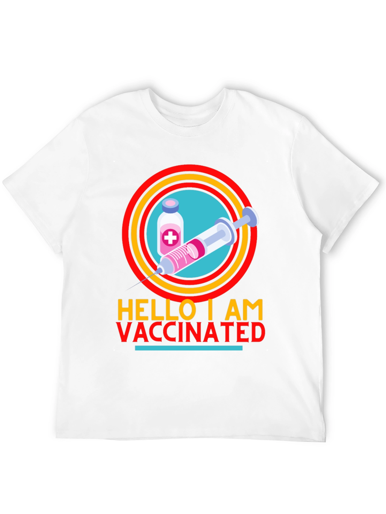 Hello I Am Vaccinated T-Shirt